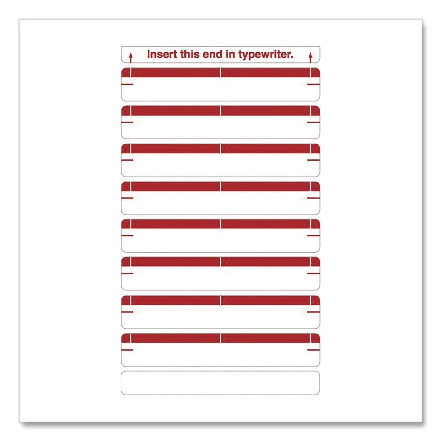 Medical Arts Press® Type-On Write-On Sheet Style Labels, 8 Labels/Sheet, 31 Sheets/Pack