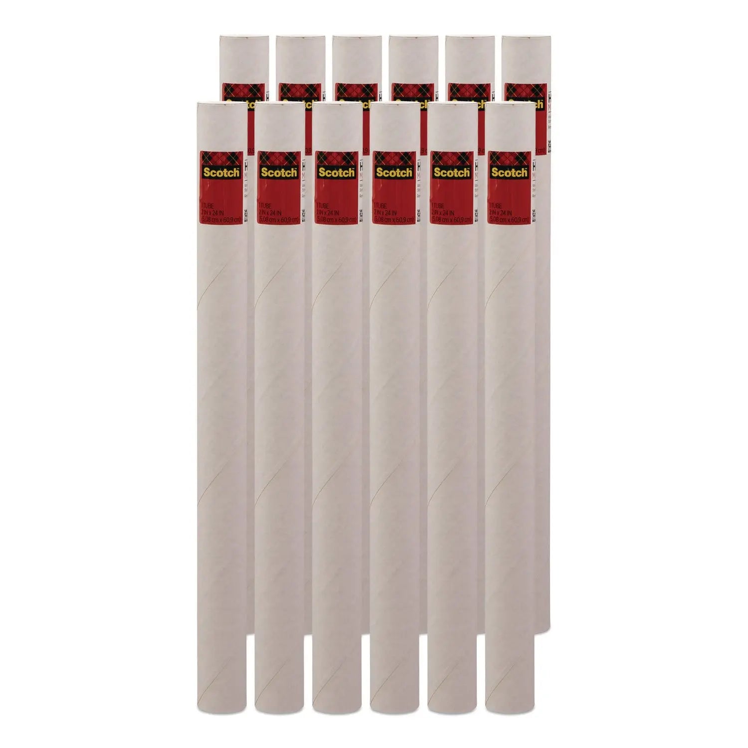 Scotch™ Mailing Tube, 24" Long, 2" Diameter, White