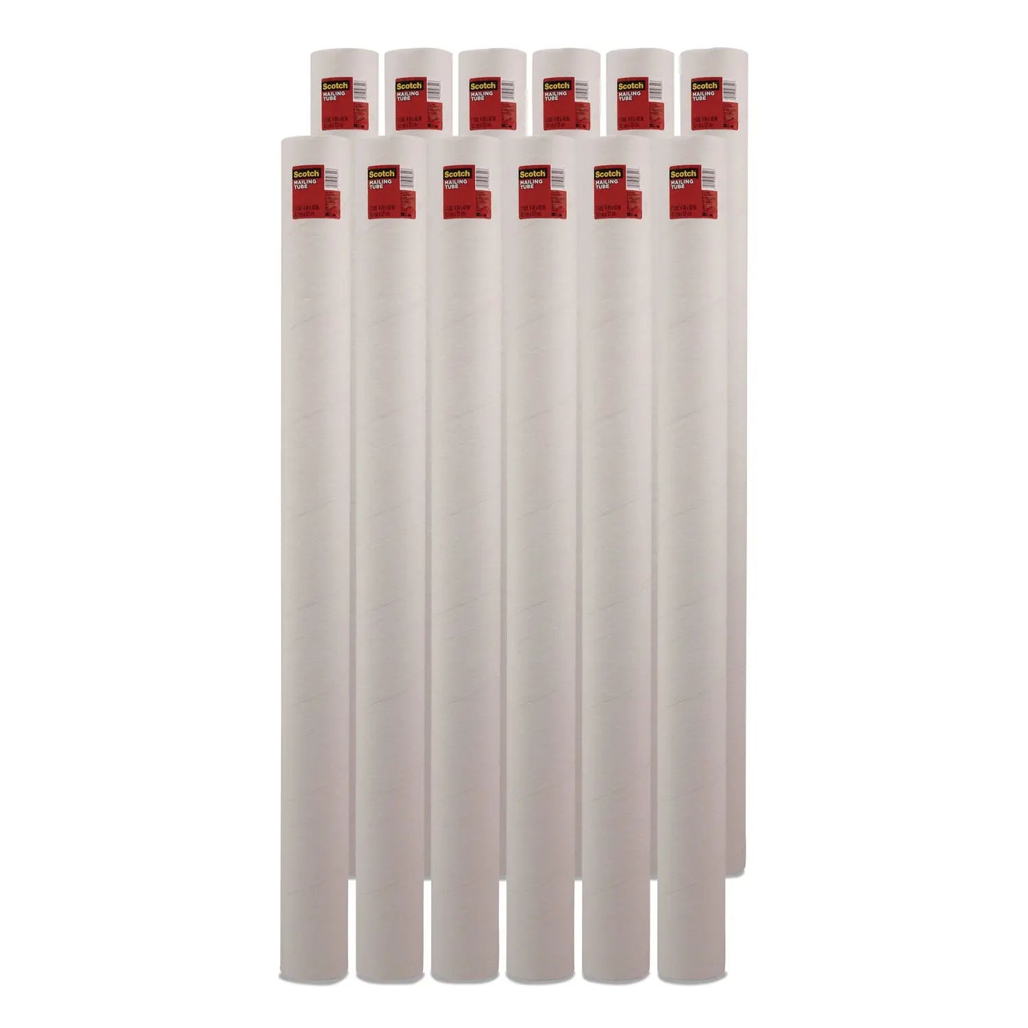 Scotch™ Mailing Tube, 48" Long, 4" Diameter, White