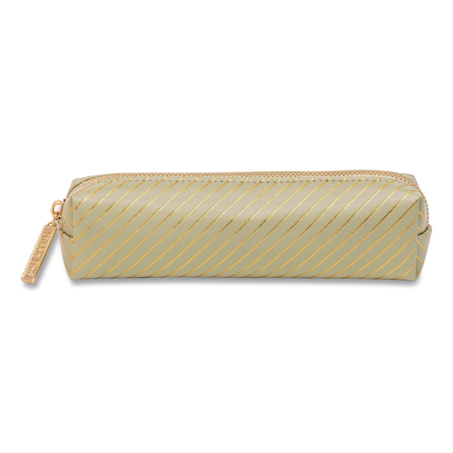 PUKKA PAD® Pencil Case, 8.07 x 2.36 x 2.55, Green, 6/Pack