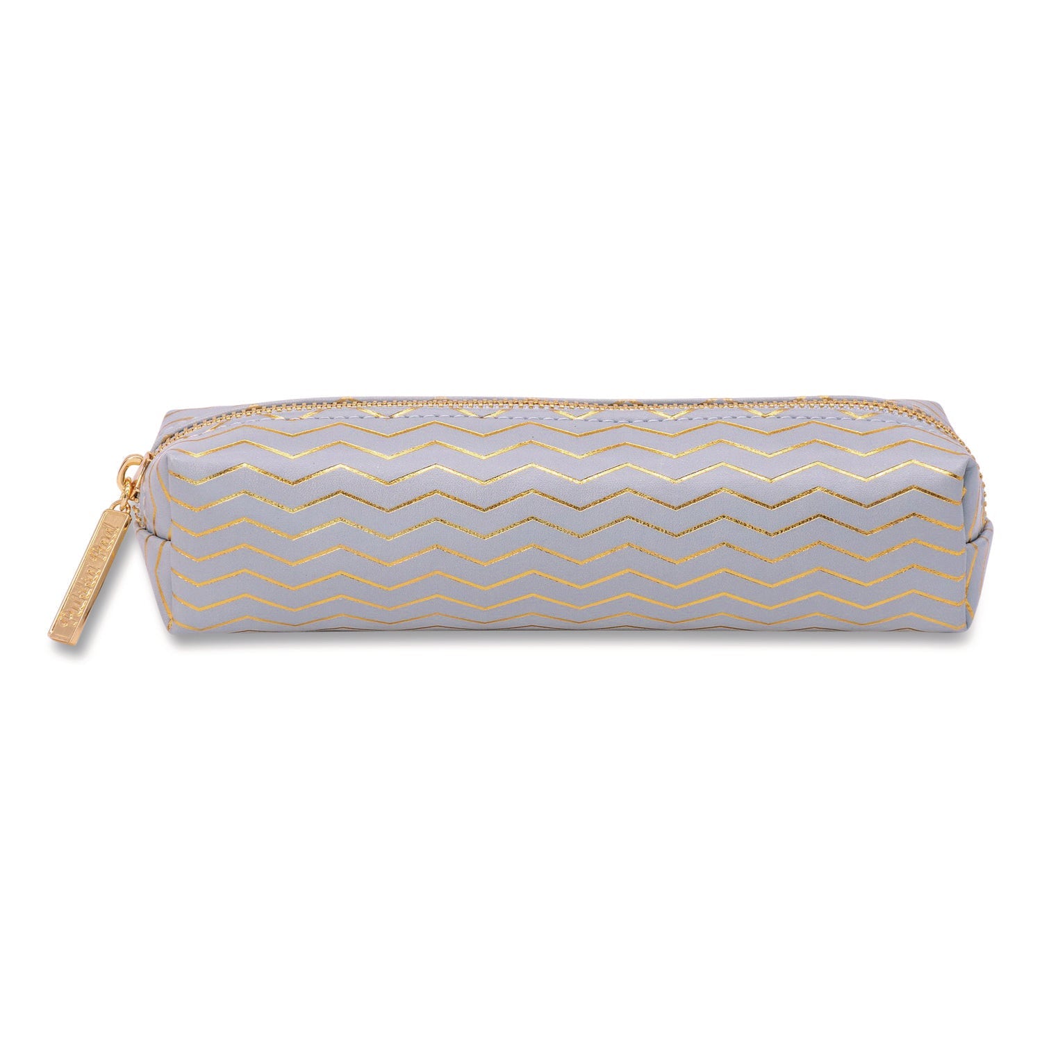 PUKKA PAD® Pencil Case, 8.07 x 2.36 x 2.55, Blue, 6/Pack