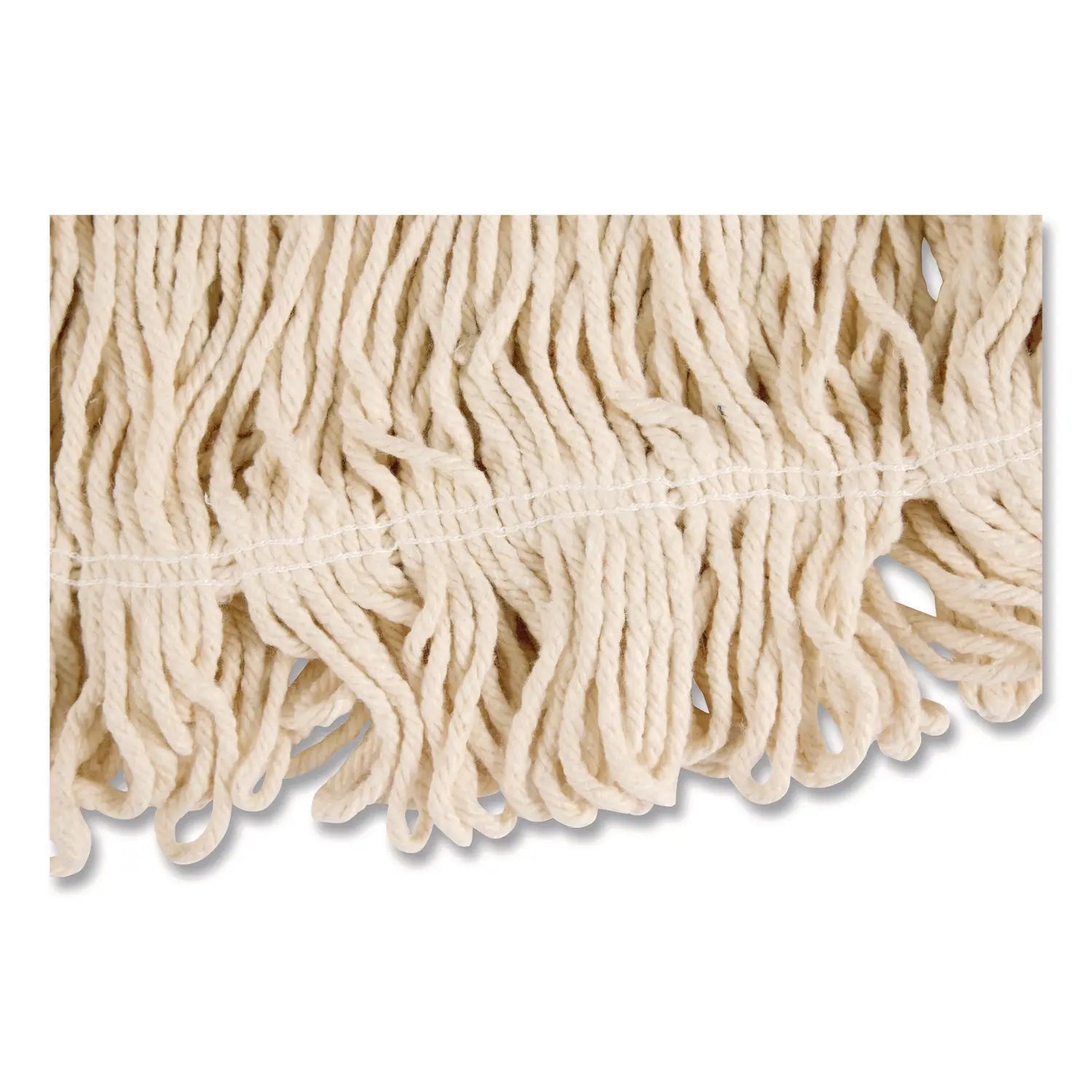 Rubbermaid® Commercial Super Stitch Blend Mop, Cotton/Synthetic, White