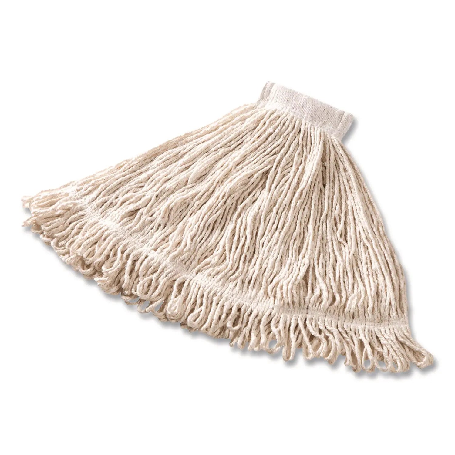 Rubbermaid® Commercial Super Stitch Blend Mop, Cotton/Synthetic, White