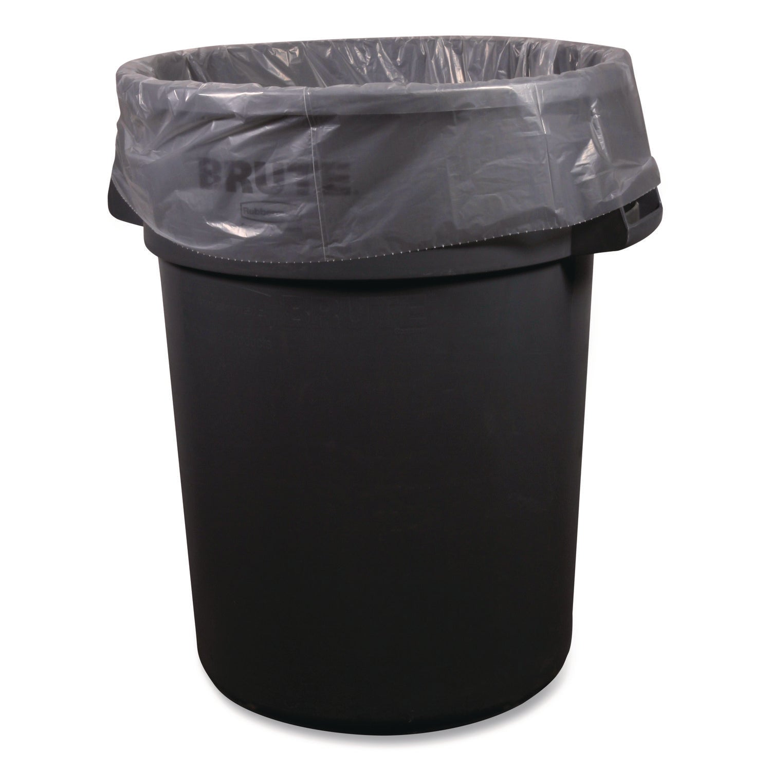 Boardwalk® Low-Density Waste Can Liners, 45 gal, 0.9 mil, 40 x 46, Clear, Perforated Roll, 100/Carton