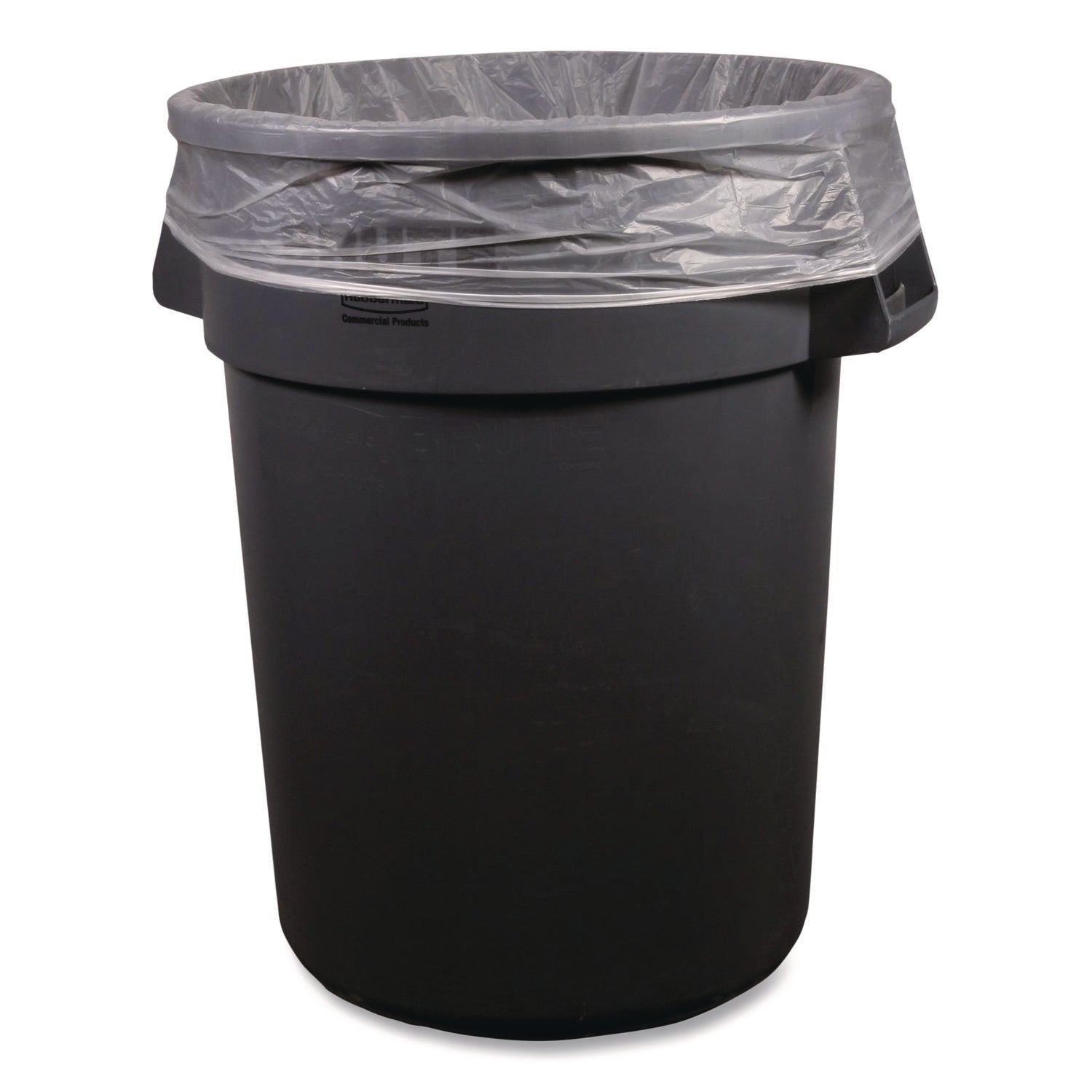 Boardwalk® High-Density Can Liners, 45 gal, 22 mic, 40 x 48, Natural, Perforated Roll, 150/Carton
