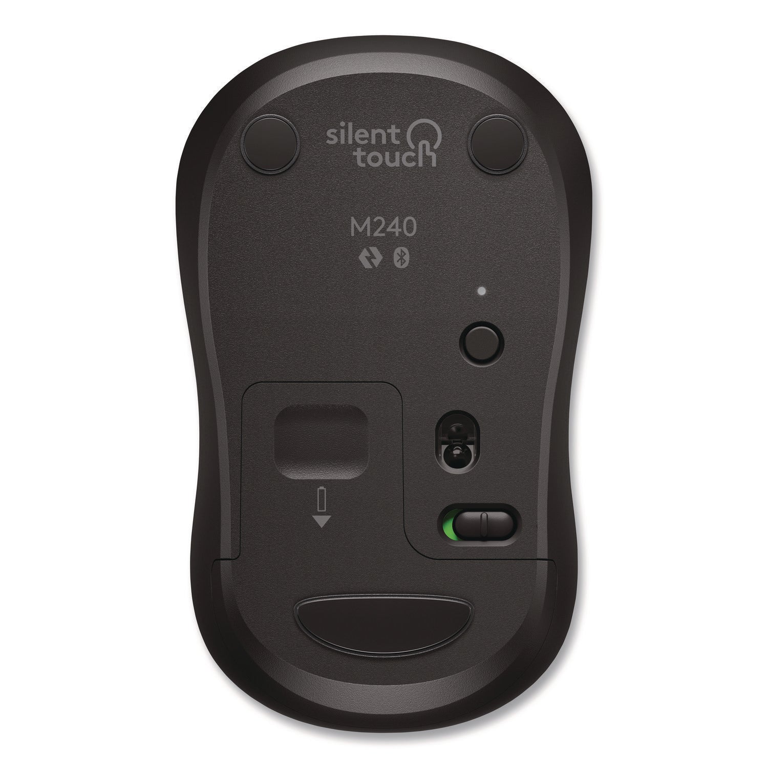 Logitech® M240 for Business, 33 ft Wireless Range, Left/Right Hand Use, Graphite