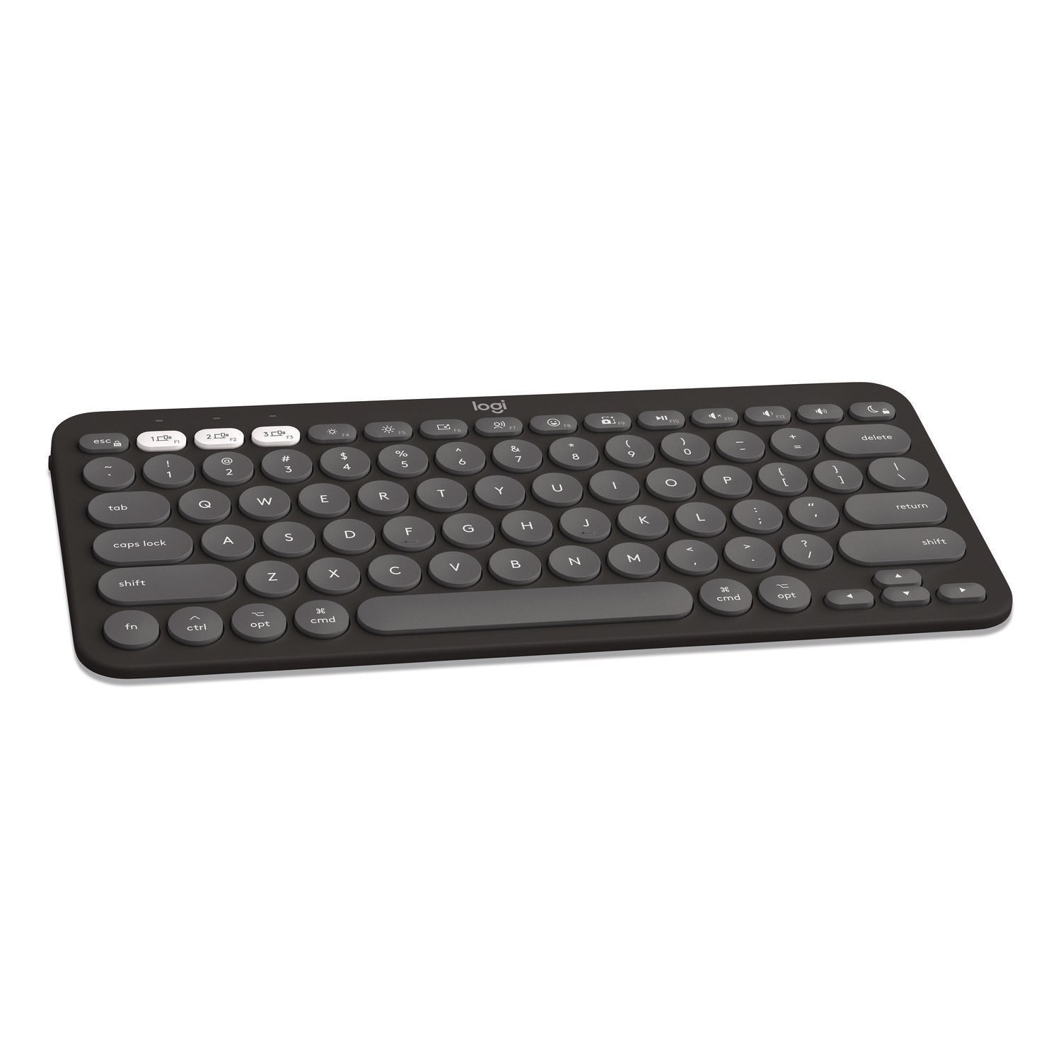 Logitech® Pebble Keys 2 K380s, Graphite