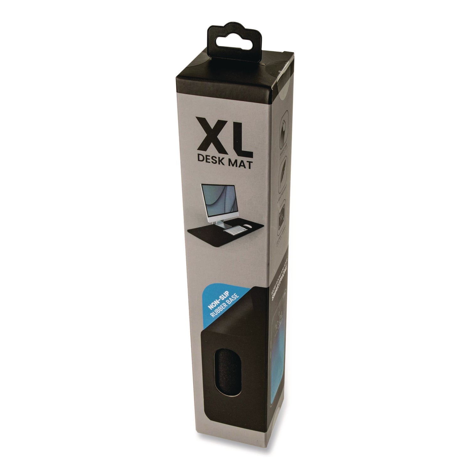 HandStands® XL Non-Skid Mouse Pad, 31.5 x 11.8, Black