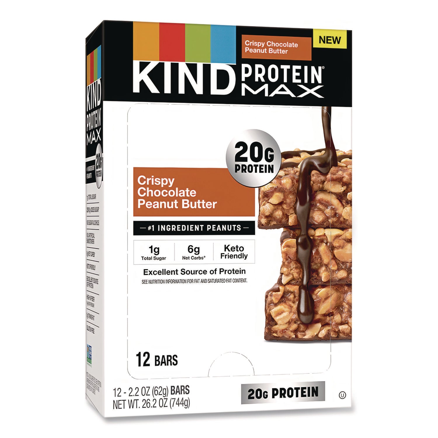 KIND Protein MAX Bar | Crispy Chocolate PB
