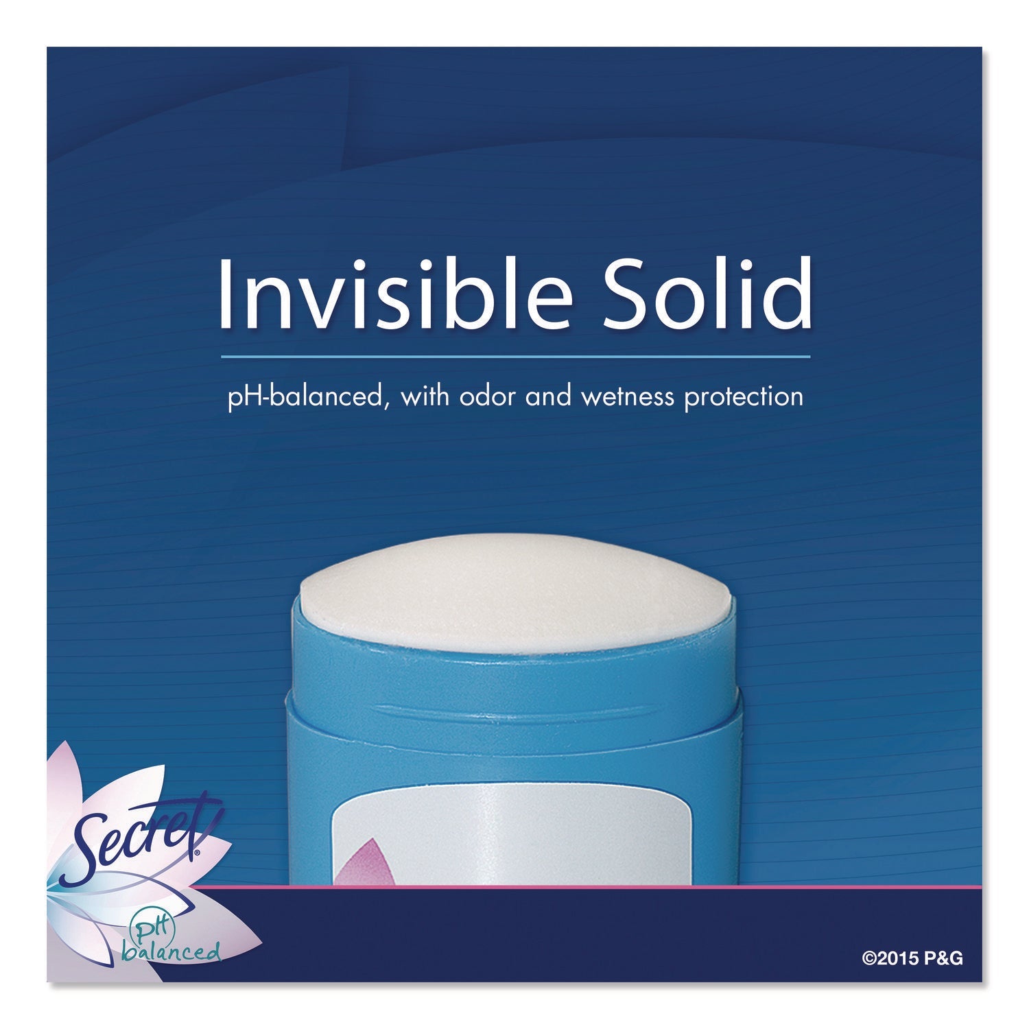 Secret® Invisible Solid Anti-Perspirant and Deodorant, Fresh Scent, 1.7 oz Deodorant Stick