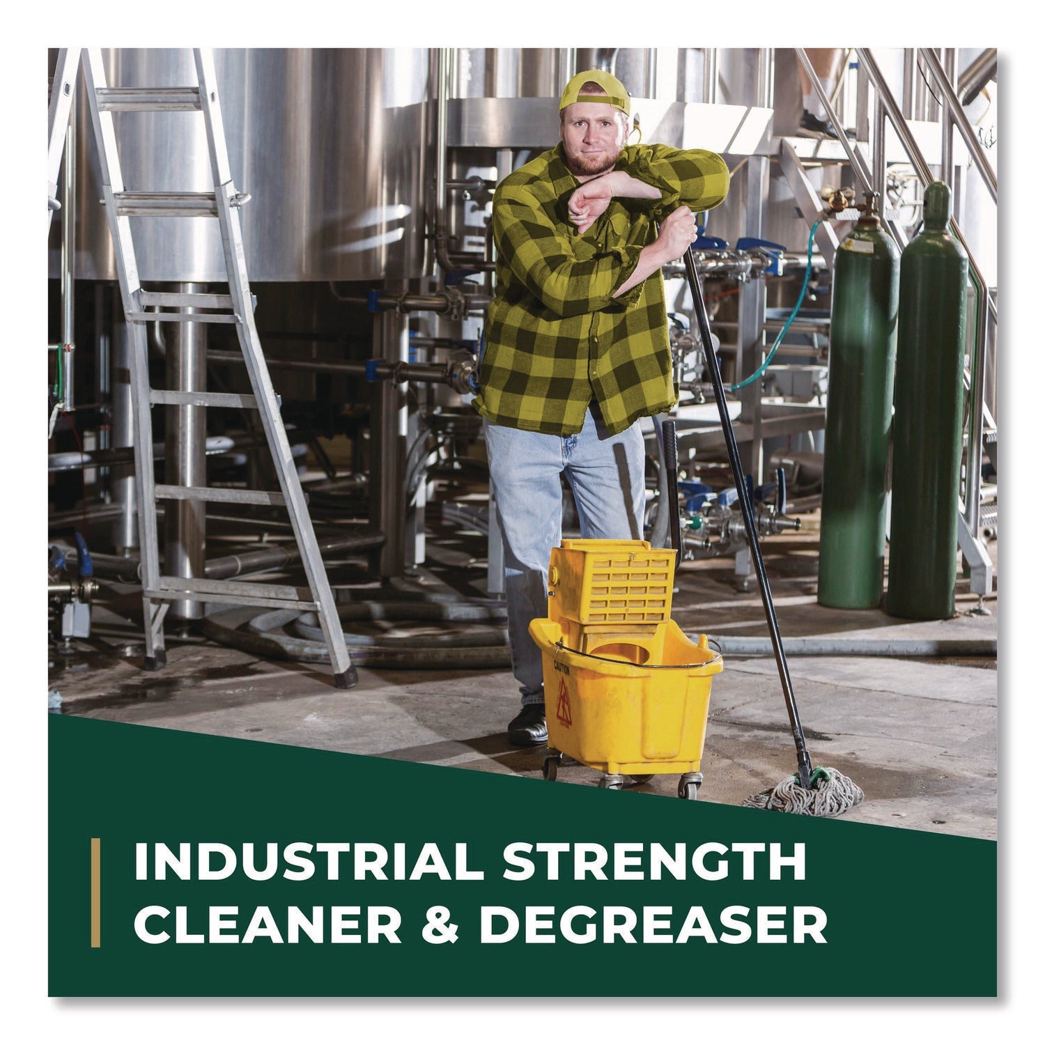 Simple Green® Industrial Cleaner and Degreaser, Concentrated, Lemon, 24 oz Spray Bottle