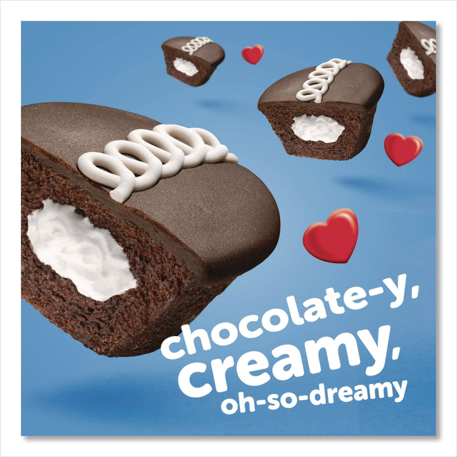 Hostess® CupCakes, Chocolate, 1.59 oz Individually Wrapped, 8/Pack, 3 Packs/Carton