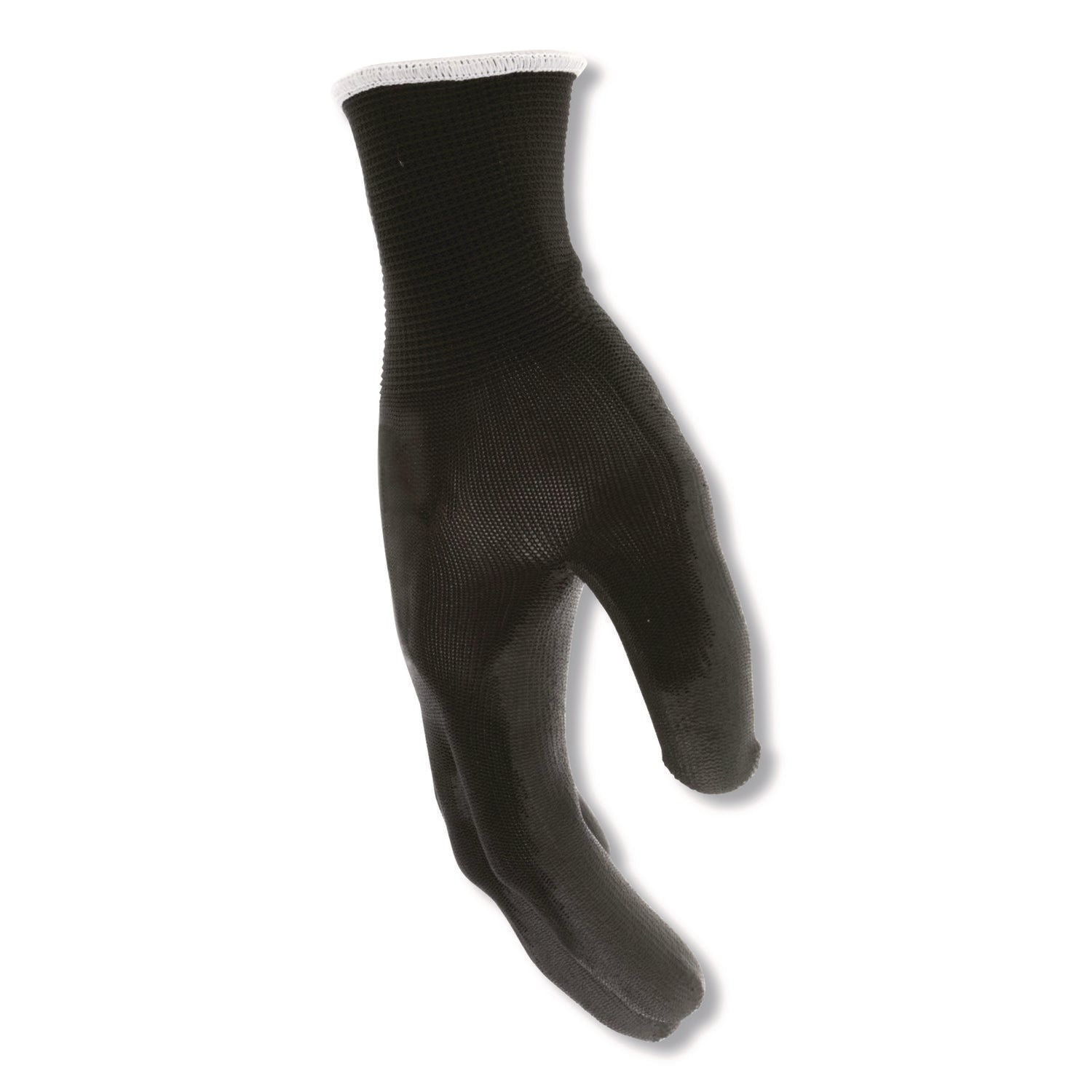 MCR™ Safety Work Gloves, Black, Small, Dozen
