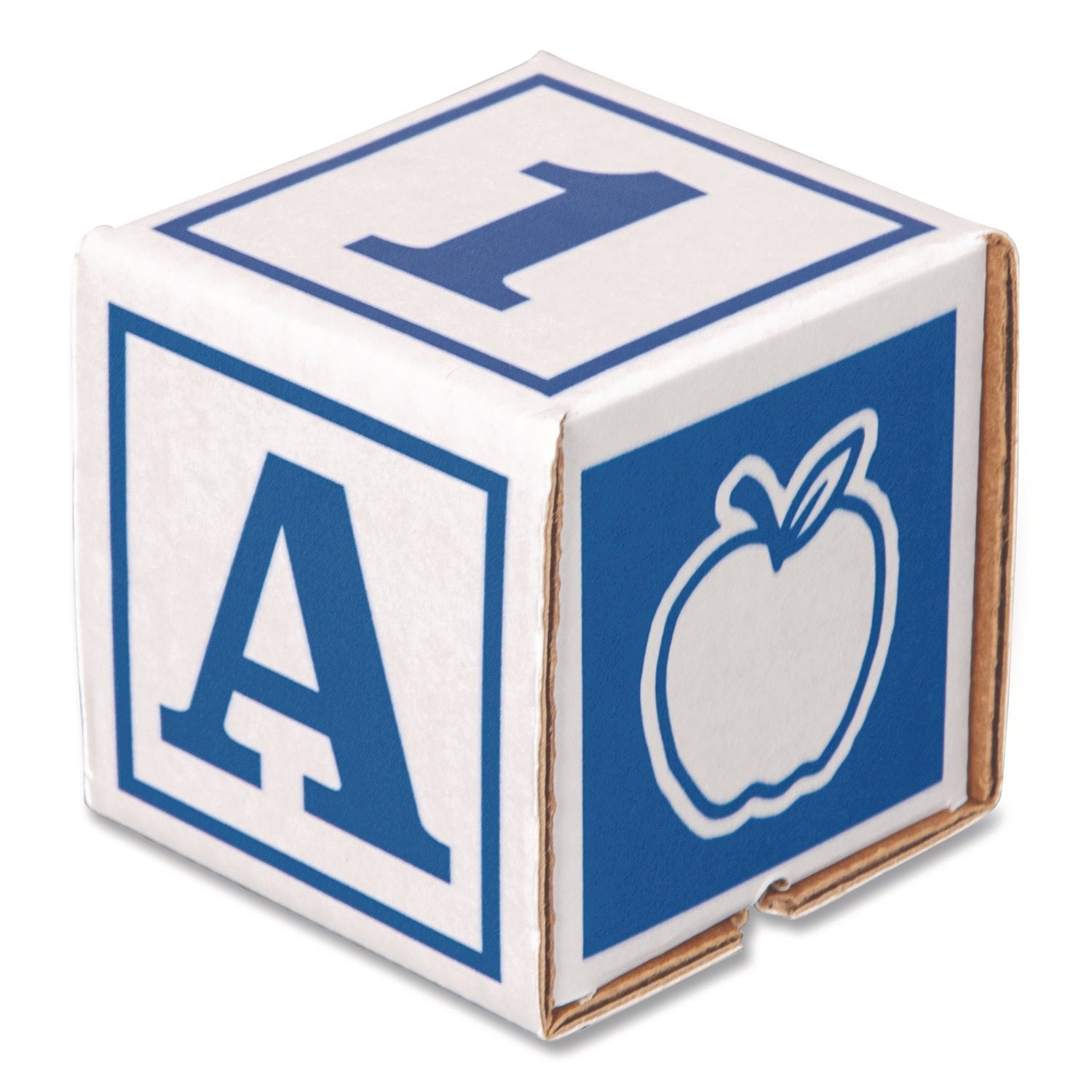 Bankers Box® At Play 123 ABC Learning Blocks, Corrugated Board, Assorted, 50/Pack - Bloom Skins