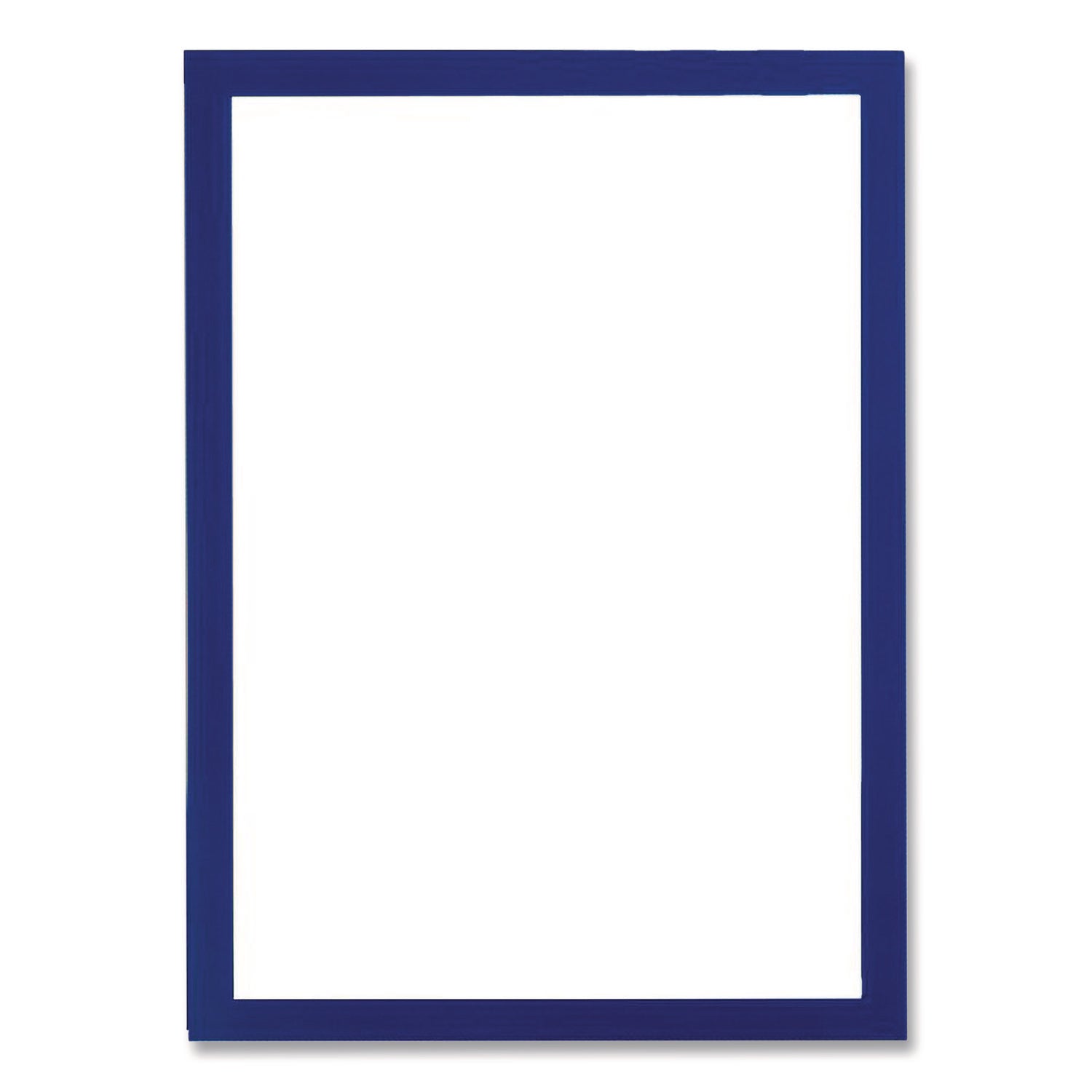djois® by Tarifold SOLO Magnetic Frame, 8.5 x 11 Insert, Blue Frame, 5/Pack - Bloom Skins