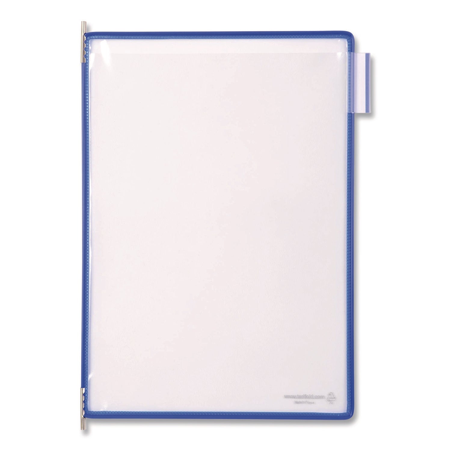 djois® by Tarifold Pivoting Pockets, 1 Section, Blue, 10/Pack - Bloom Skins