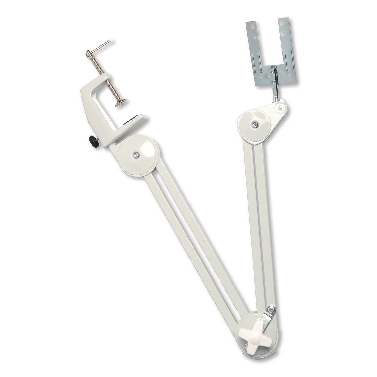 djois® by Tarifold Desktop Reference System Mounting Arm, White - Bloom Skins