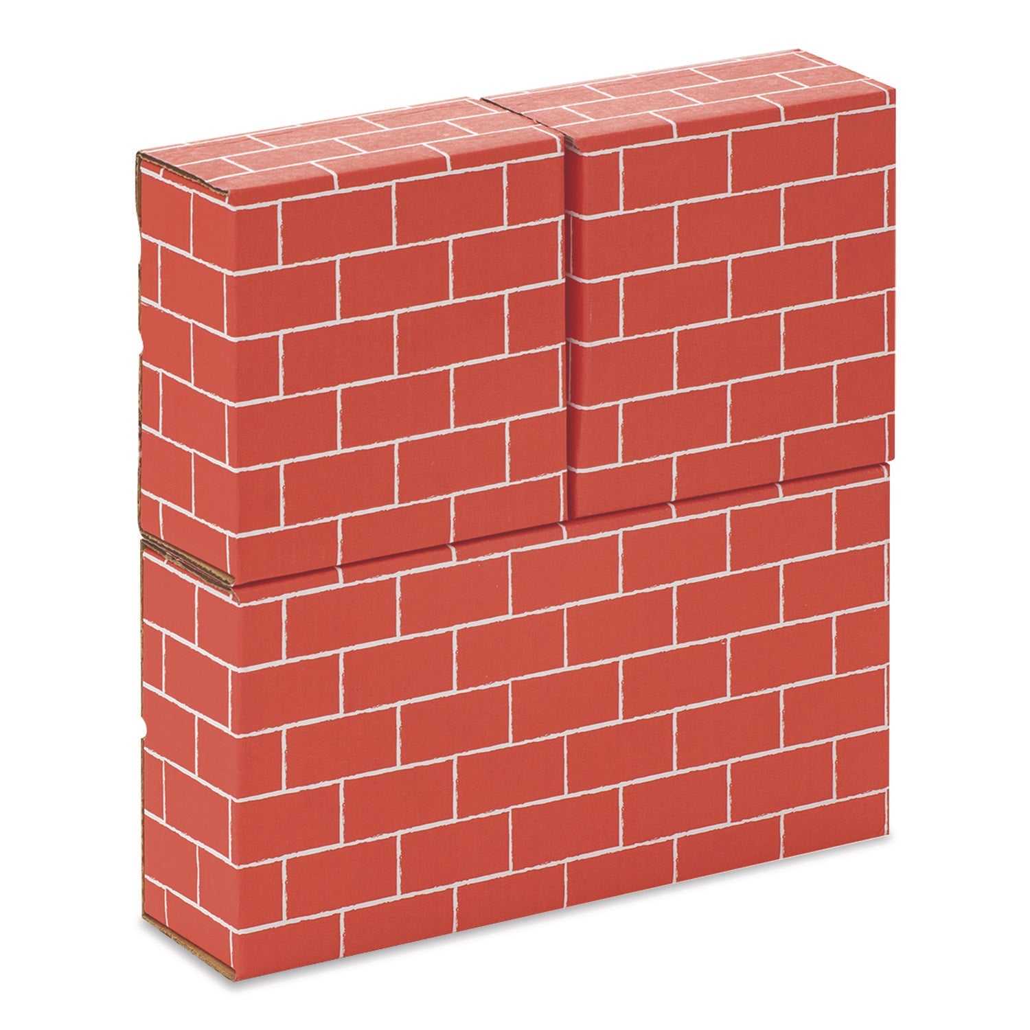 Bankers Box® At Play Cardboard Building Block, 32-ECT Corrugated Board, Assorted, 20/Pack - Bloom Skins