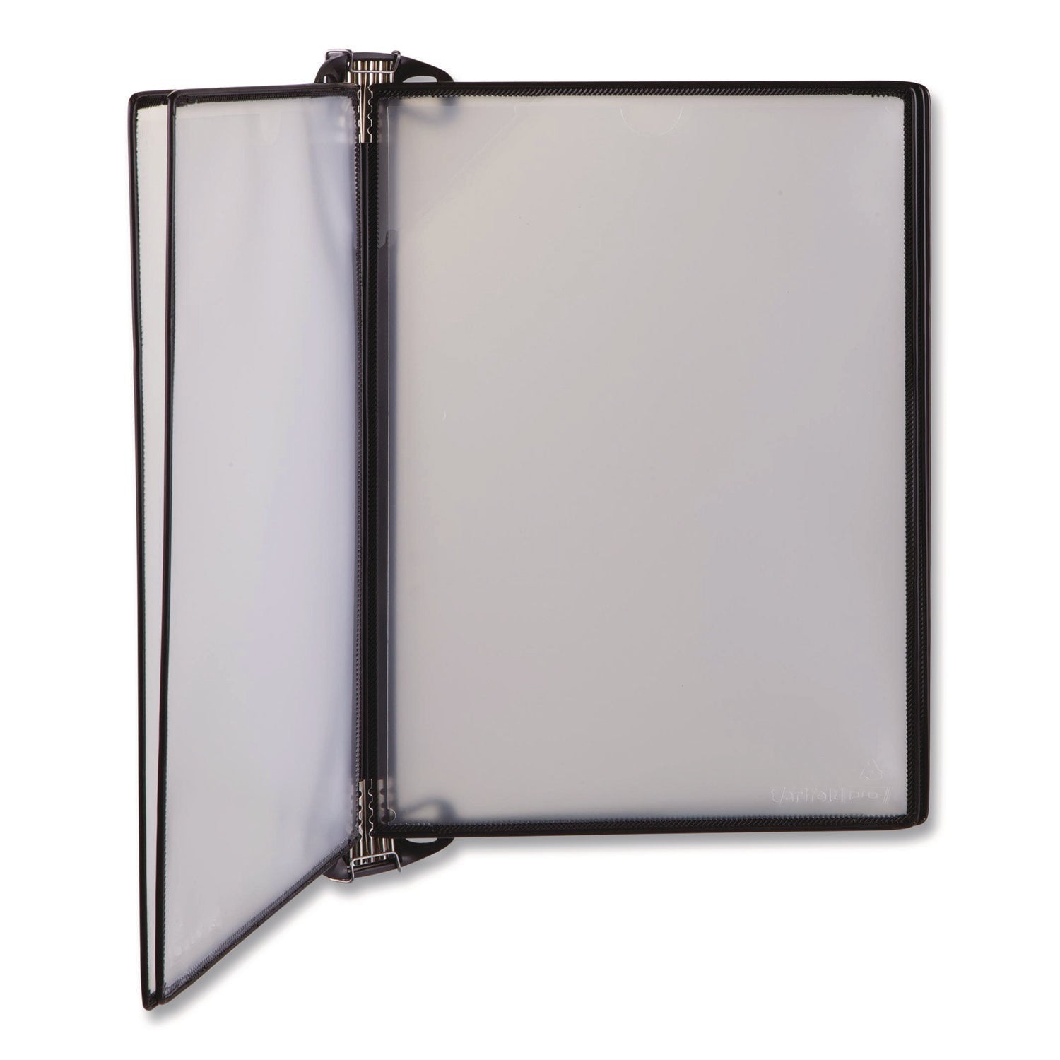 djois® by Tarifold PRO Series Magnetic Wall Reference System, 5 Panels with Black Borders, Black Base - Bloom Skins