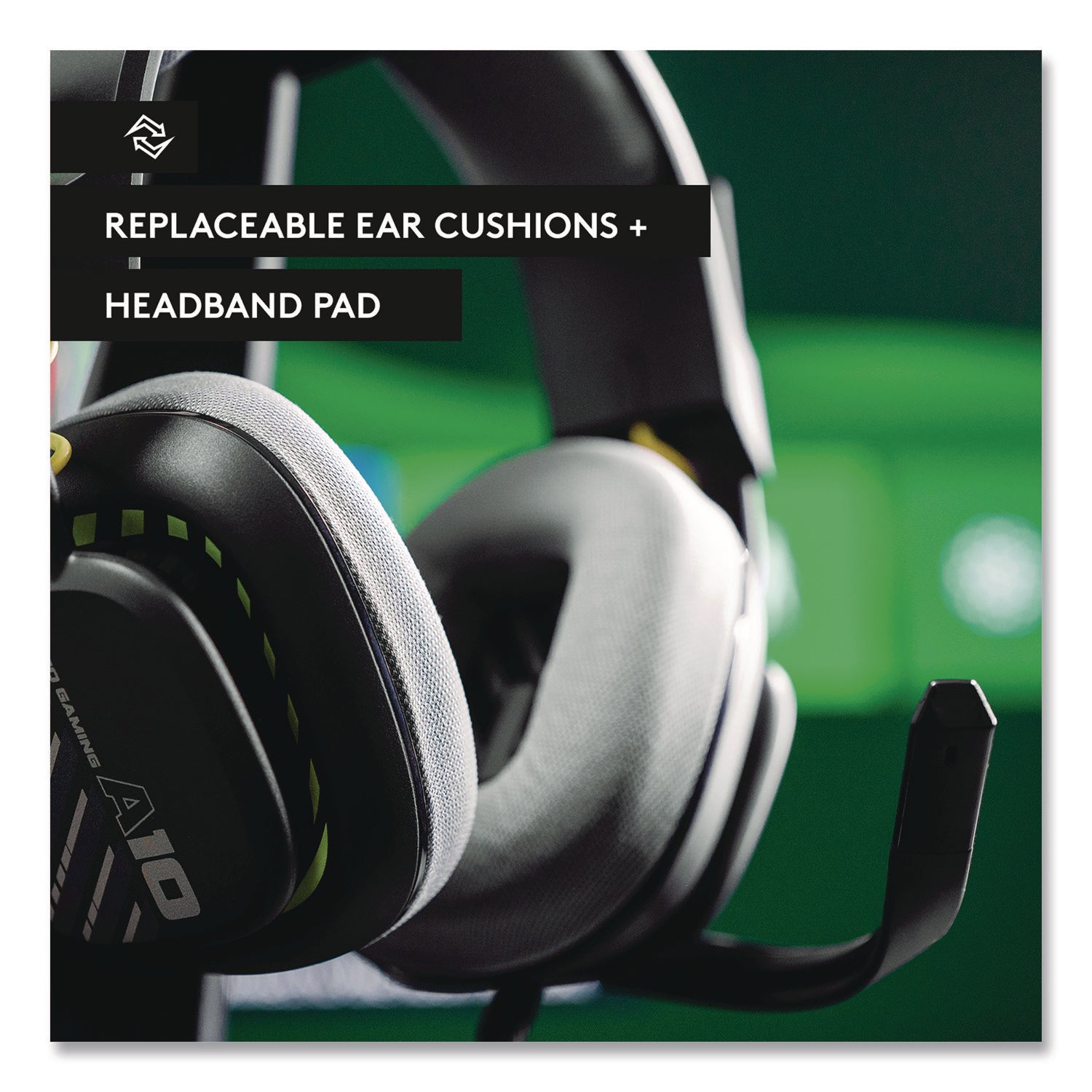 Logitech® Astro 10 Gen 2 Over-the Ear Gaming Headset with Mic for XBOX, Black