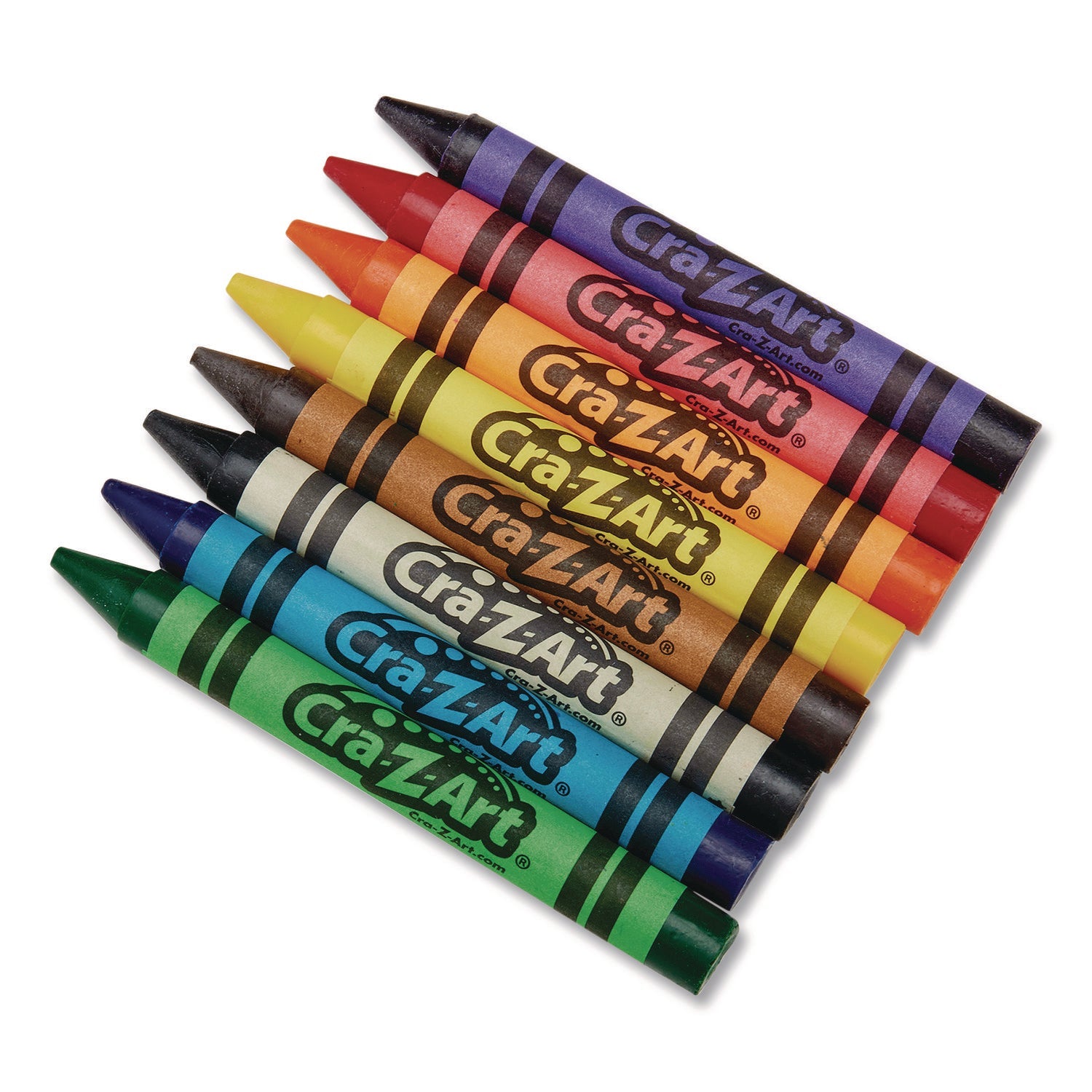 Cra-Z-Art® Jumbo Crayons, 8 Assorted Colors, 200/Pack