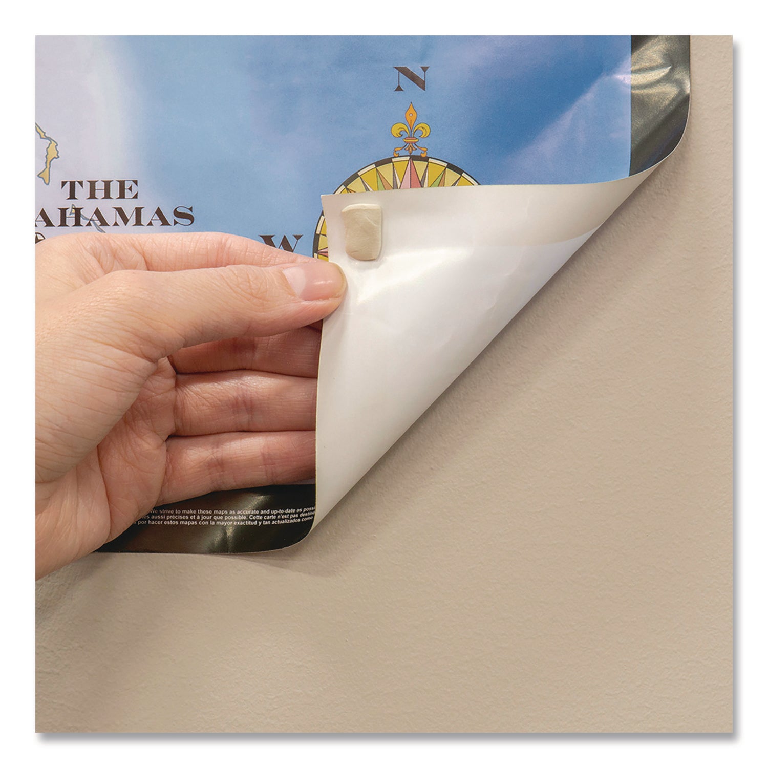 Gorilla® Removable Mounting Putty, Repositionable and Reusable, 2 oz, 84 Squares/Pack - Bloom Skins