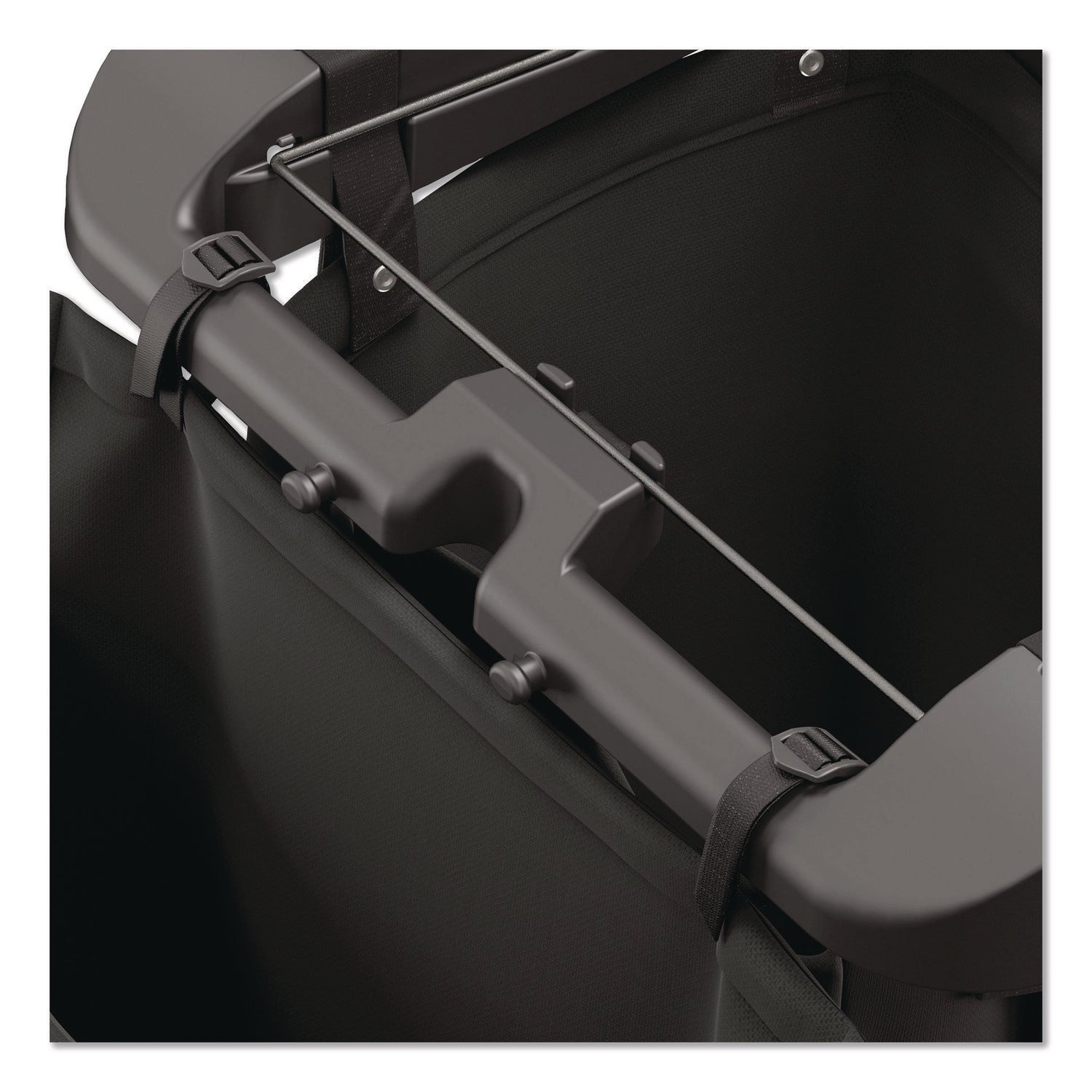 Suncast Commercial® Amenity Bag for Suncast Commercial Full-Size and Compact-Size Housekeeping Carts, 2 gal, 19.5" x 1.51" x 21.36", Black - Bloom Skins