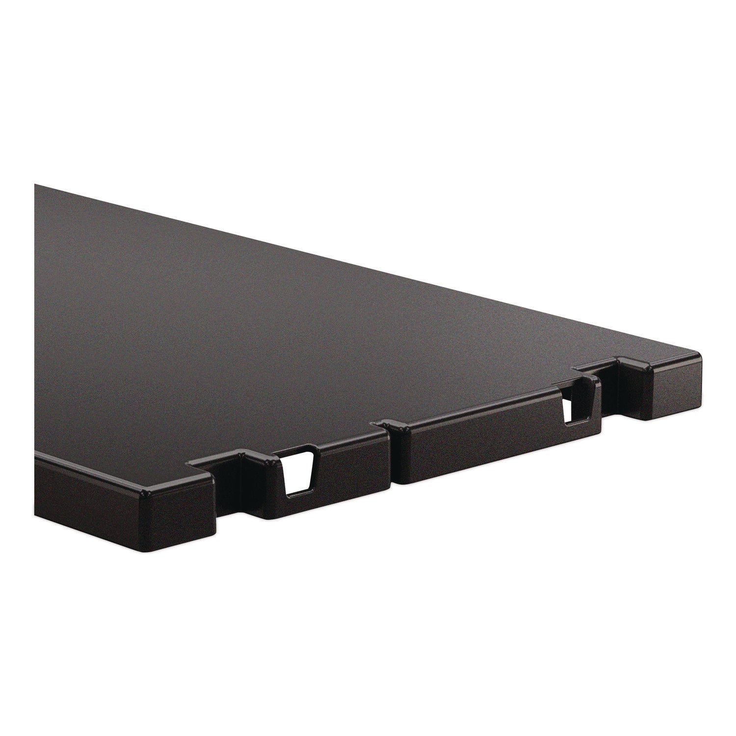 Suncast Commercial® Adjustable Shelf for Suncast Commercial Full-Size Housekeeping Carts HKC1000/HKC2000, Plastic, Black - Bloom Skins