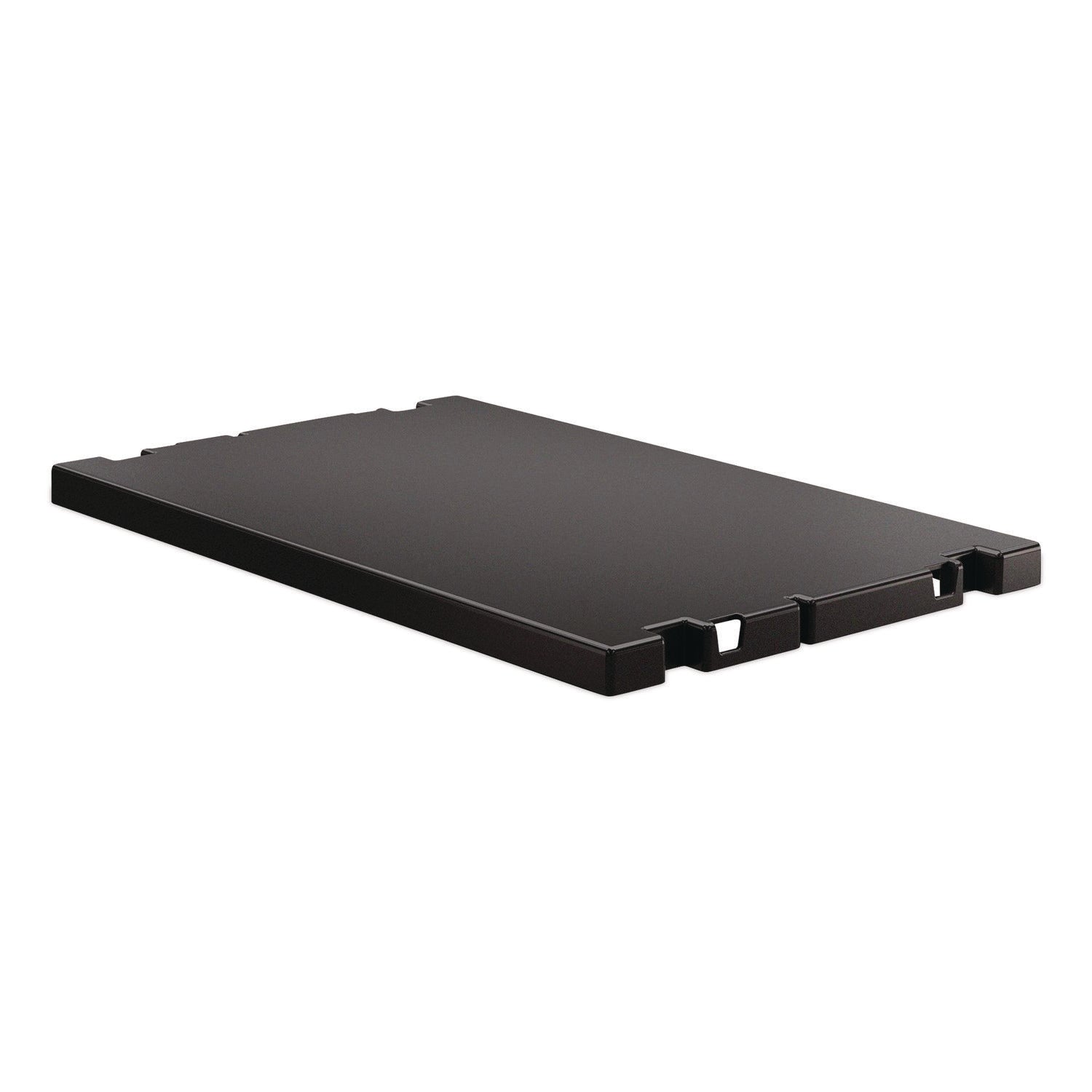 Suncast Commercial® Adjustable Shelf for Suncast Commercial Full-Size Housekeeping Carts HKC1000/HKC2000, Plastic, Black - Bloom Skins