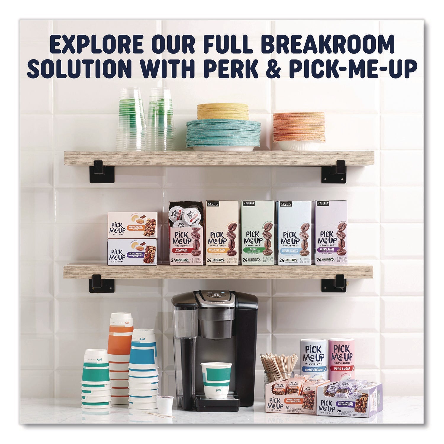 Pick Me Up Provisions™ Nut Bars, Salted Caramel Dark Chocolate, 0.7 oz Bar, 20/Box