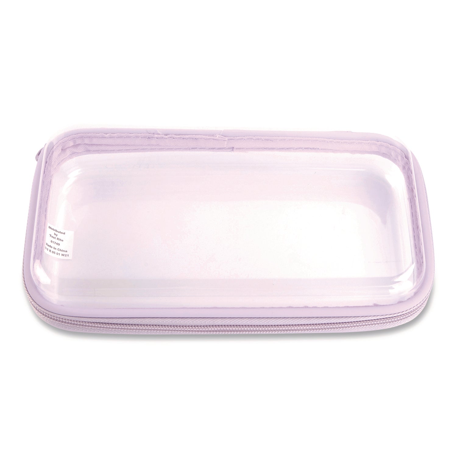 Pep Rally Pencil Pouch, 9.25 x 5.12 x 2.17, Clear/Randomly Assorted Color - Bloom Skins