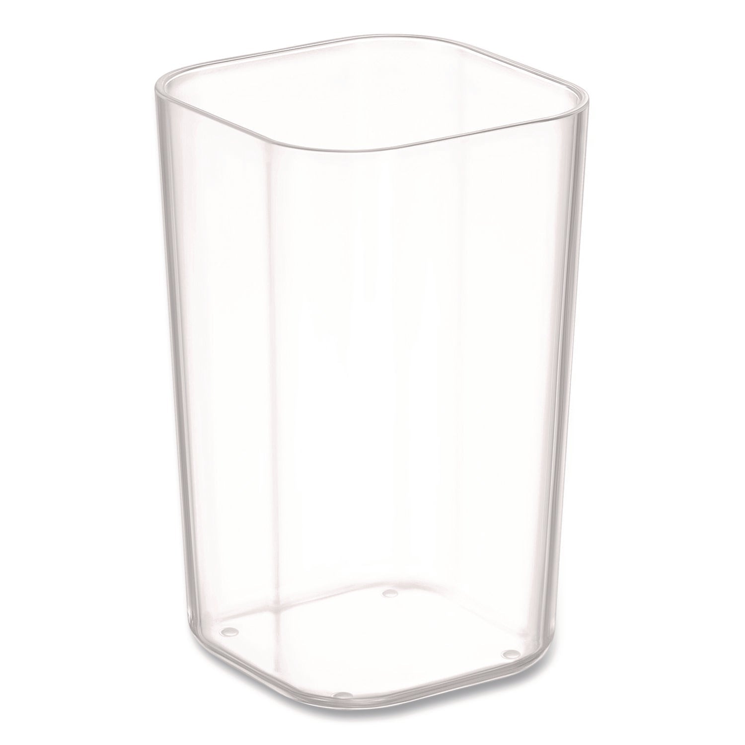 TRU RED™ Stackable Plastic Pencil Cup, 2.61 x 2.61 x 4.3, Clear - Bloom Skins