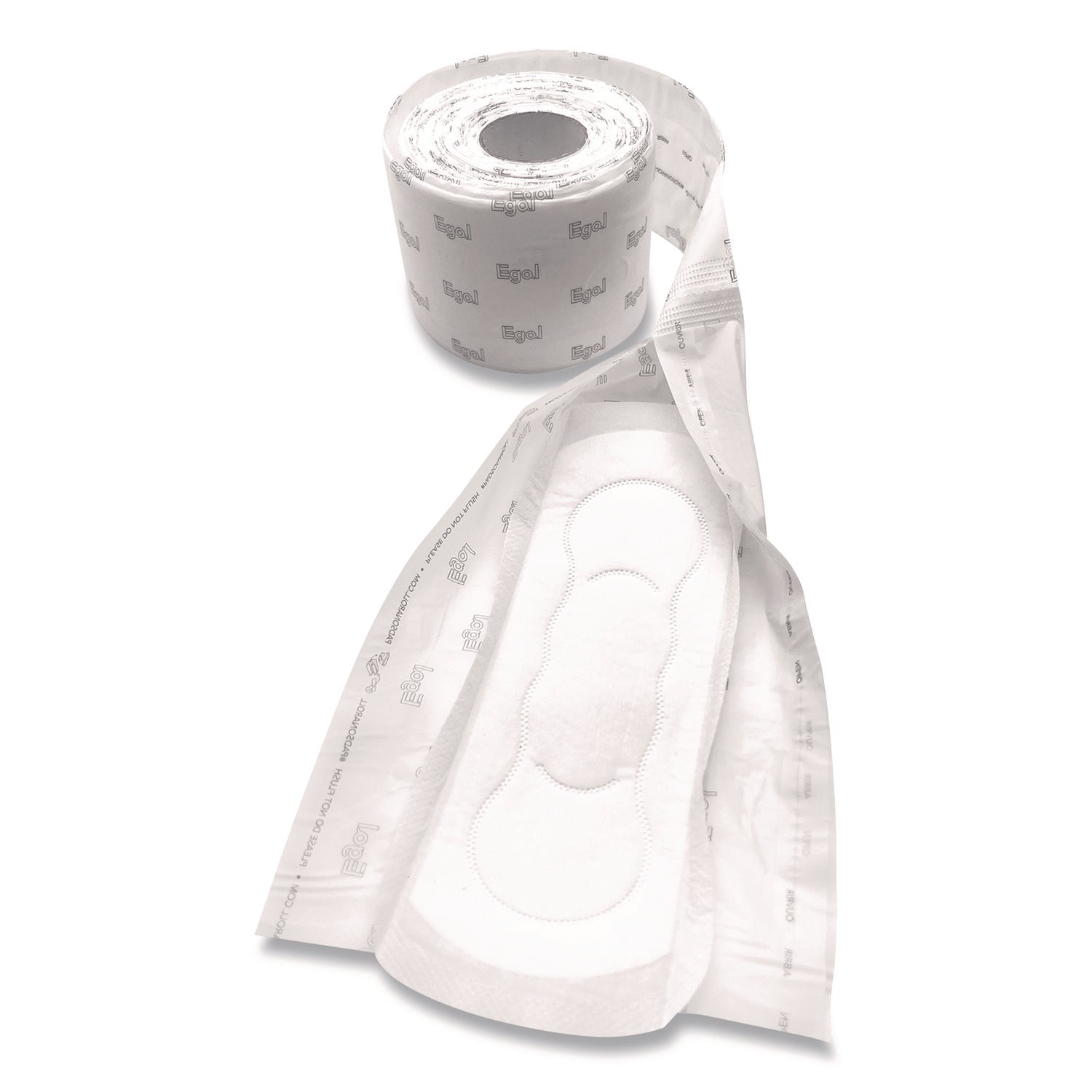 Egal Pads on a Roll, 40 Pads/Roll, 12 Rolls/Carton - Bloom Skins