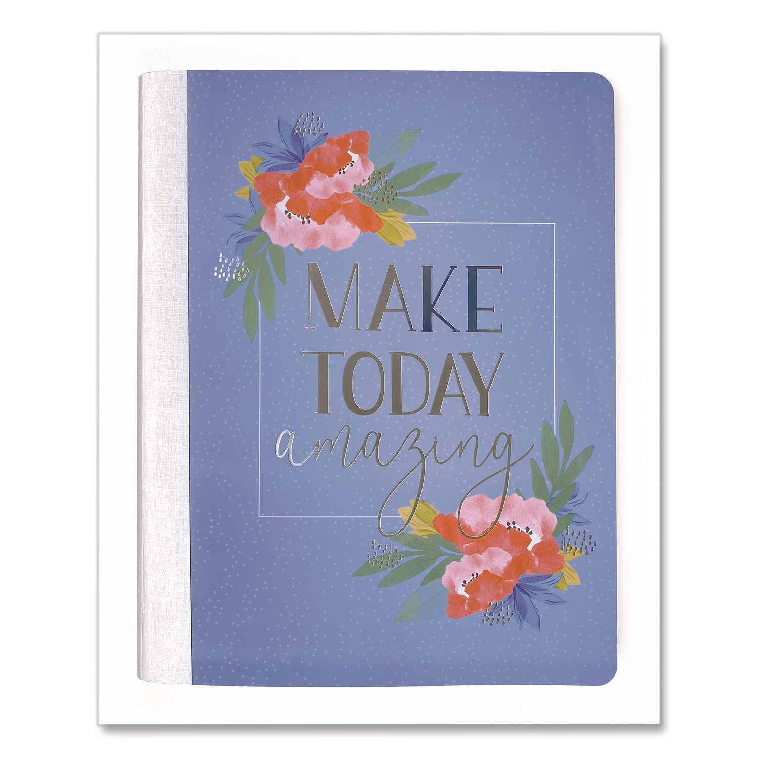 Carolina Pad® Silver Lining Composition Book, Medium/College Rule, Randomly Assorted Cover Color, (100) 9.84 x 7.67 Sheets - Bloom Skins