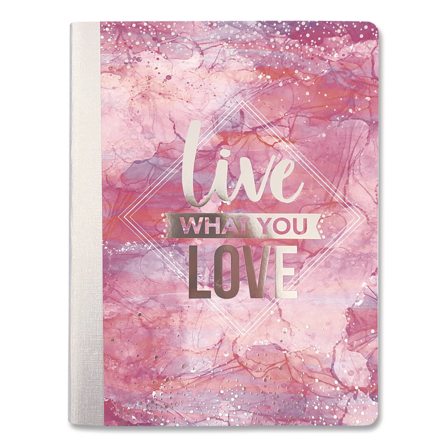 Carolina Pad® Silver Lining Composition Book, Medium/College Rule, Randomly Assorted Cover Color, (100) 9.84 x 7.67 Sheets - Bloom Skins