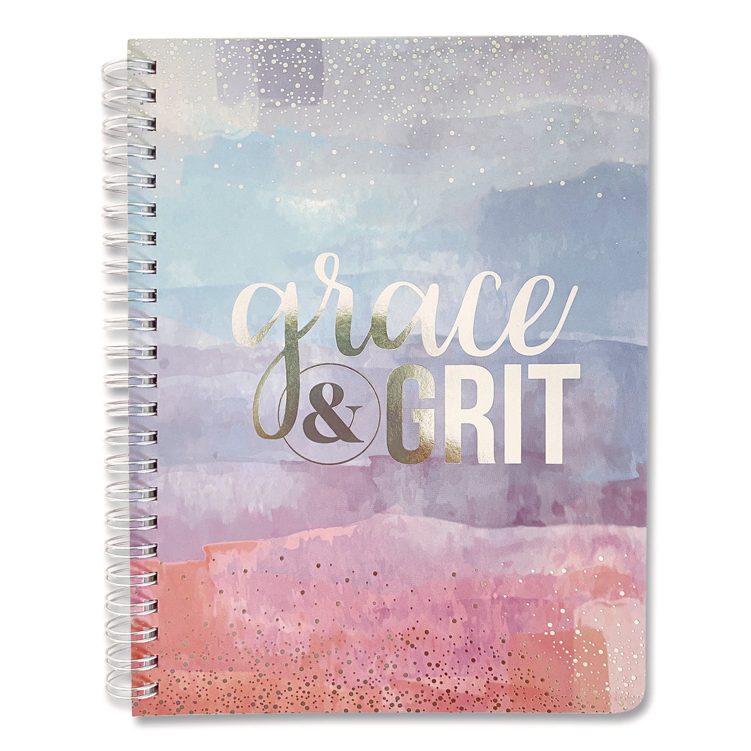 Carolina Pad® Silver Lining Hardcover Journal, Medium/College Rule, Randomly Assorted Cover Designs and Colors, (100) 7.75 x 5.8 Sheets