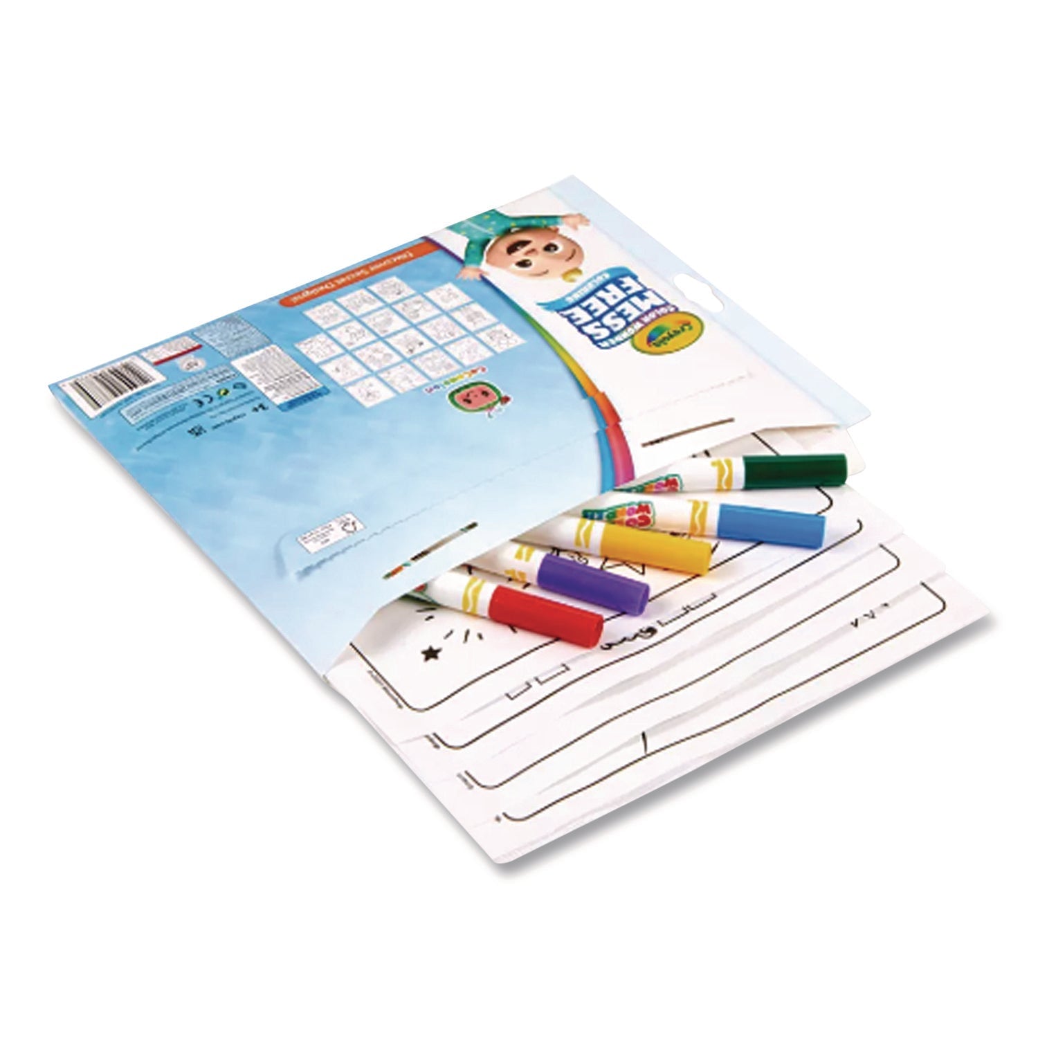 Crayola® Cocomelon Color Wonder Kit, (18) Coloring Pages, (5) Cocomelon Collection Markers