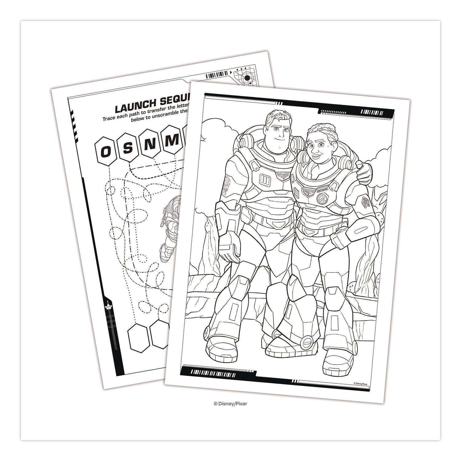 Bendon® Disney Pixar Lightyear Jumbo Coloring and Activity Book, 10.75 x 7.75, 64 Pages