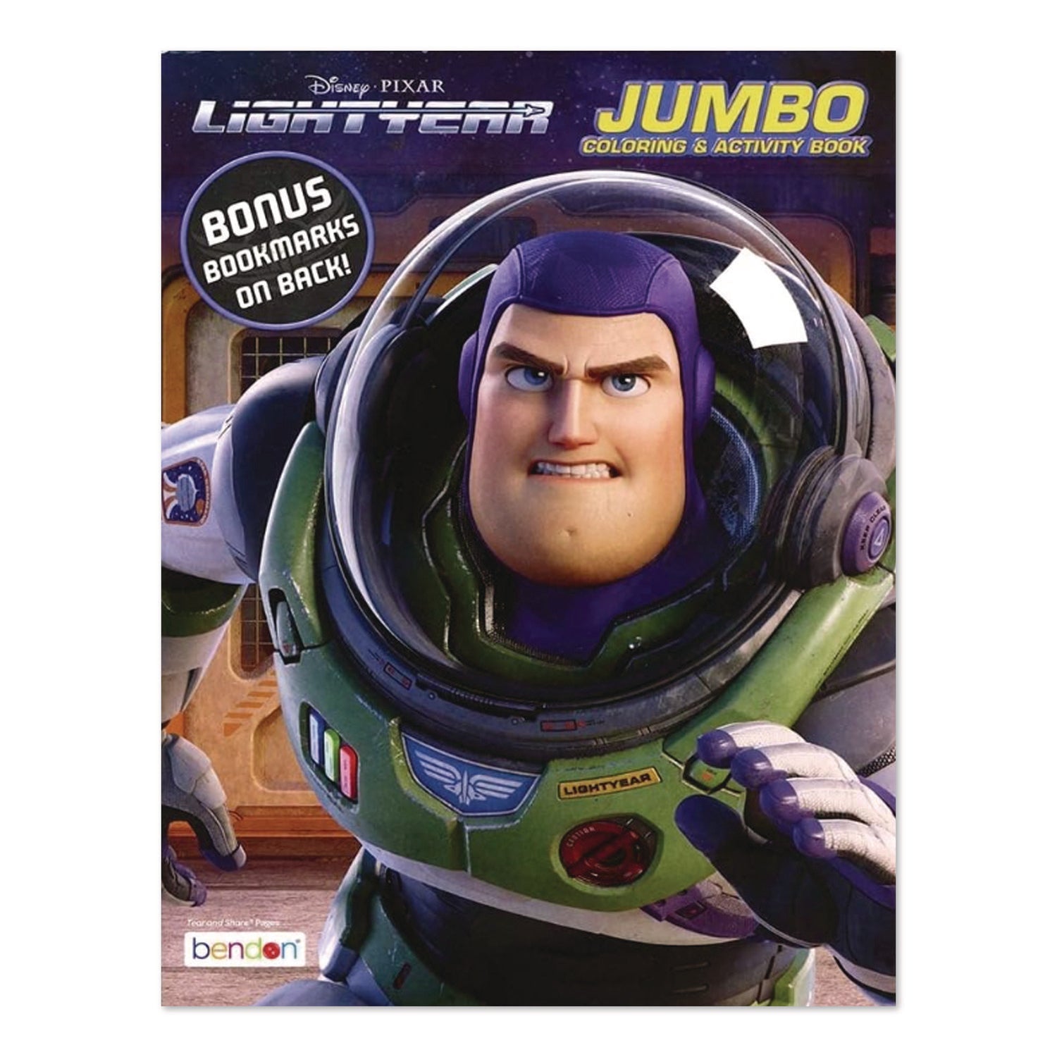 Bendon® Disney Pixar Lightyear Jumbo Coloring and Activity Book, 10.75 x 7.75, 64 Pages