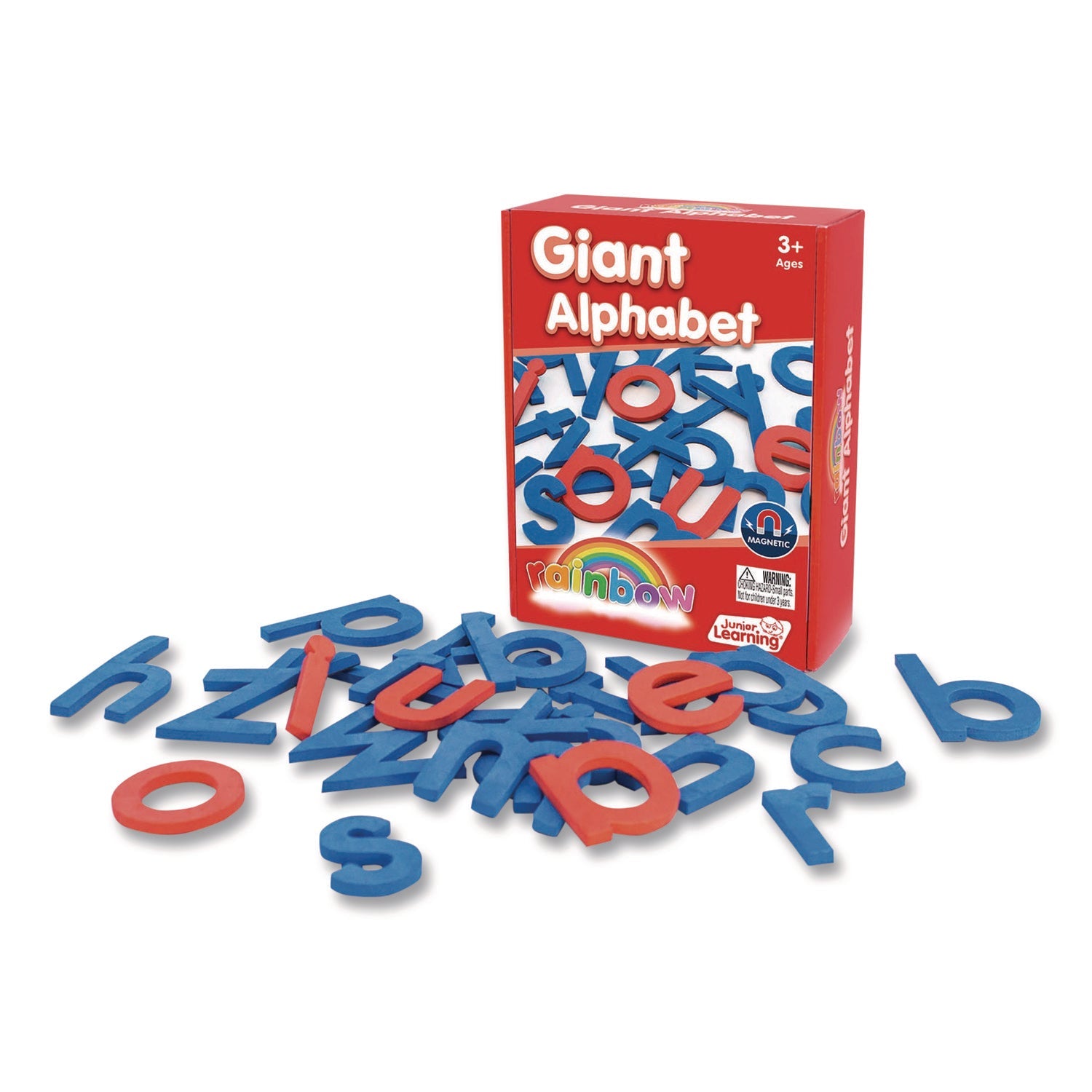 Junior Learning Inc® Rainbow Giant Alphabet, Ages 3 to 4 - Bloom Skins