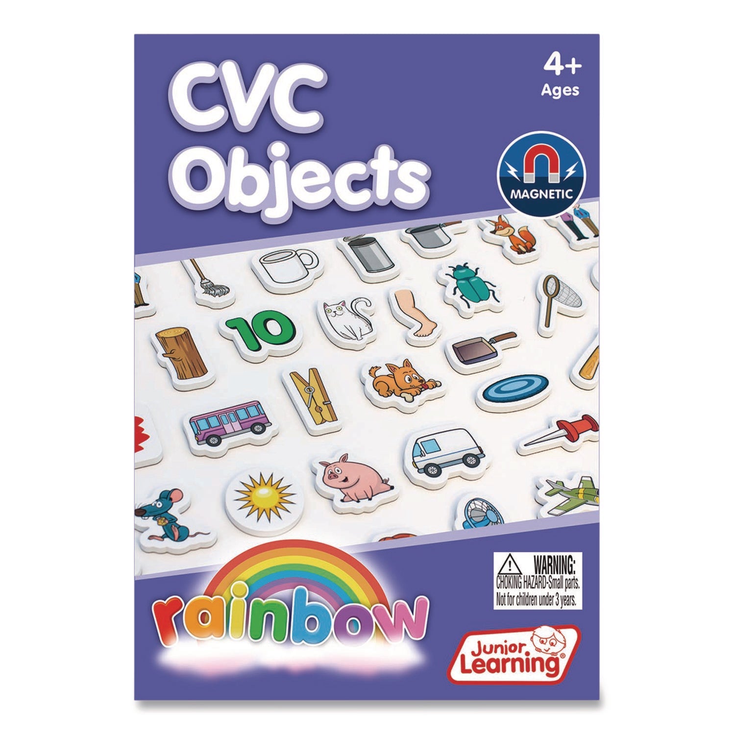 Junior Learning Inc® Rainbow CVC Objects, Ages 4 to 5 - Bloom Skins