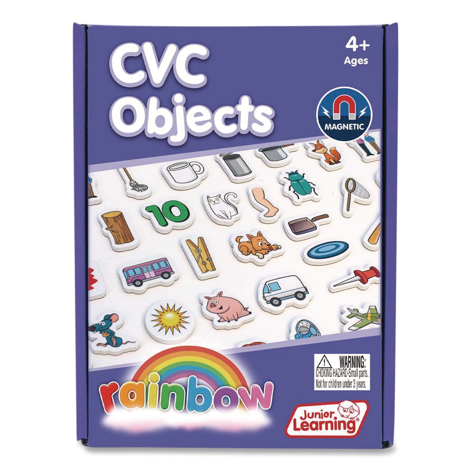 Junior Learning Inc® Rainbow CVC Objects, Ages 4 to 5 - Bloom Skins