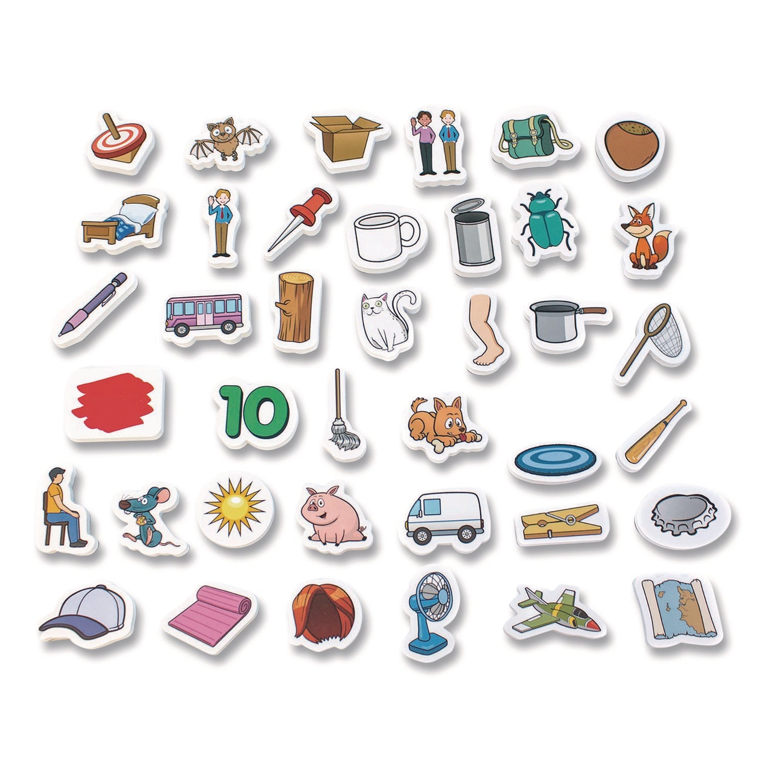 Junior Learning Inc® Rainbow CVC Objects, Ages 4 to 5 - Bloom Skins