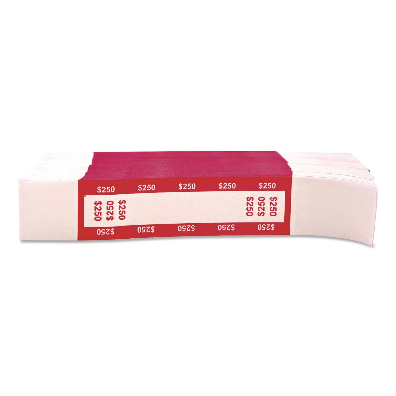 CONTROLTEK® Currency Straps, $250, Self-Adhesive, 1,000/Pack - Bloom Skins