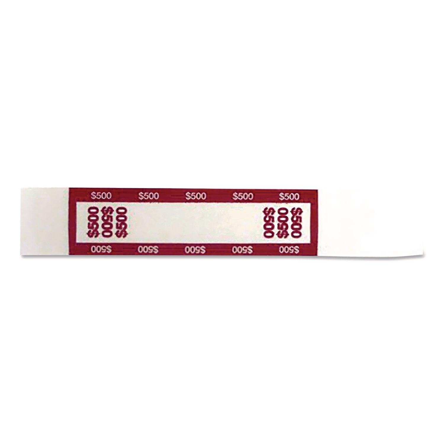 CONTROLTEK® Currency Straps, $500, Self-Adhesive, 1,000/Pack - Bloom Skins