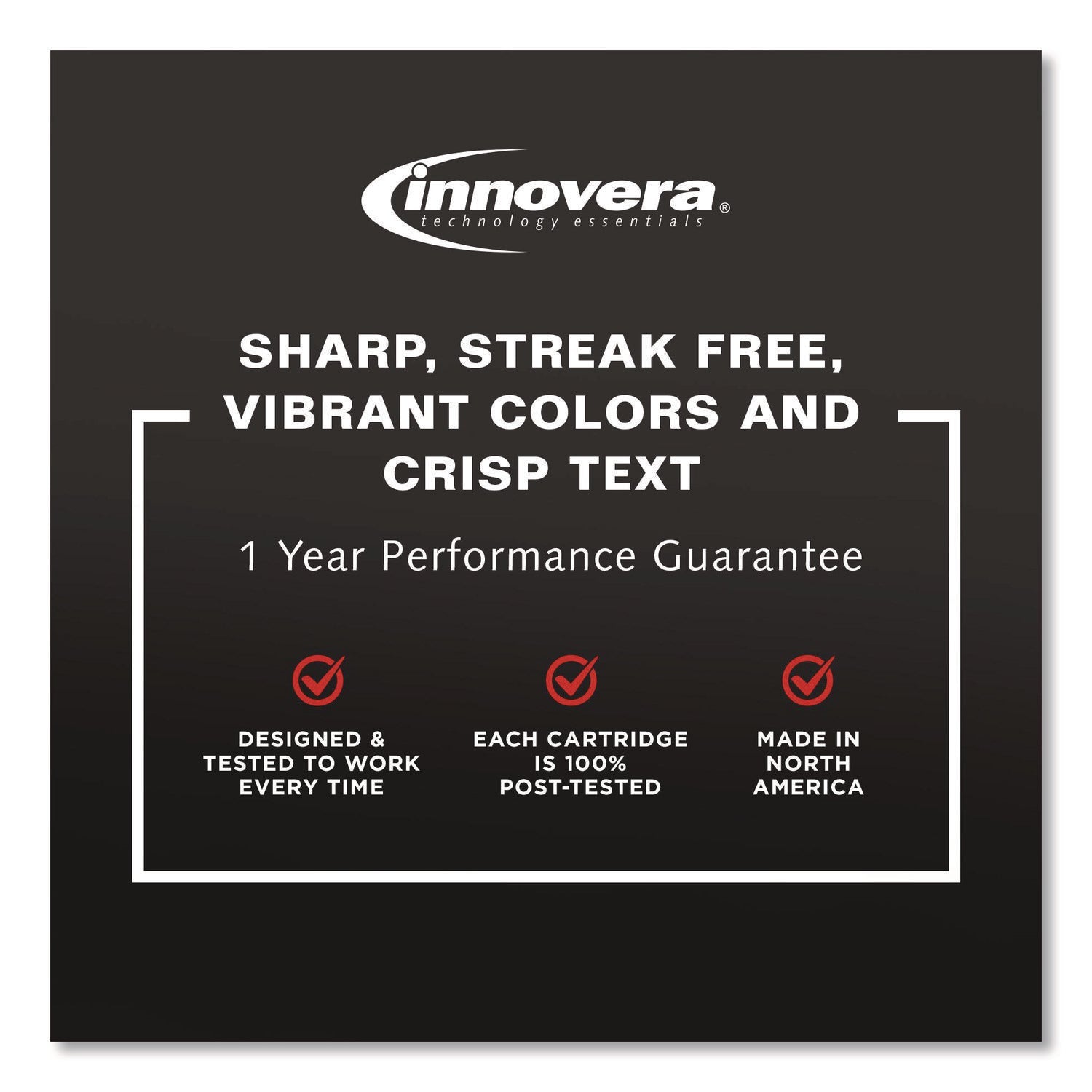 Innovera® Remanufactured Tri-Color High-Yield Ink, Replacement for 64XL (N9J91AN), 415 Page-Yield