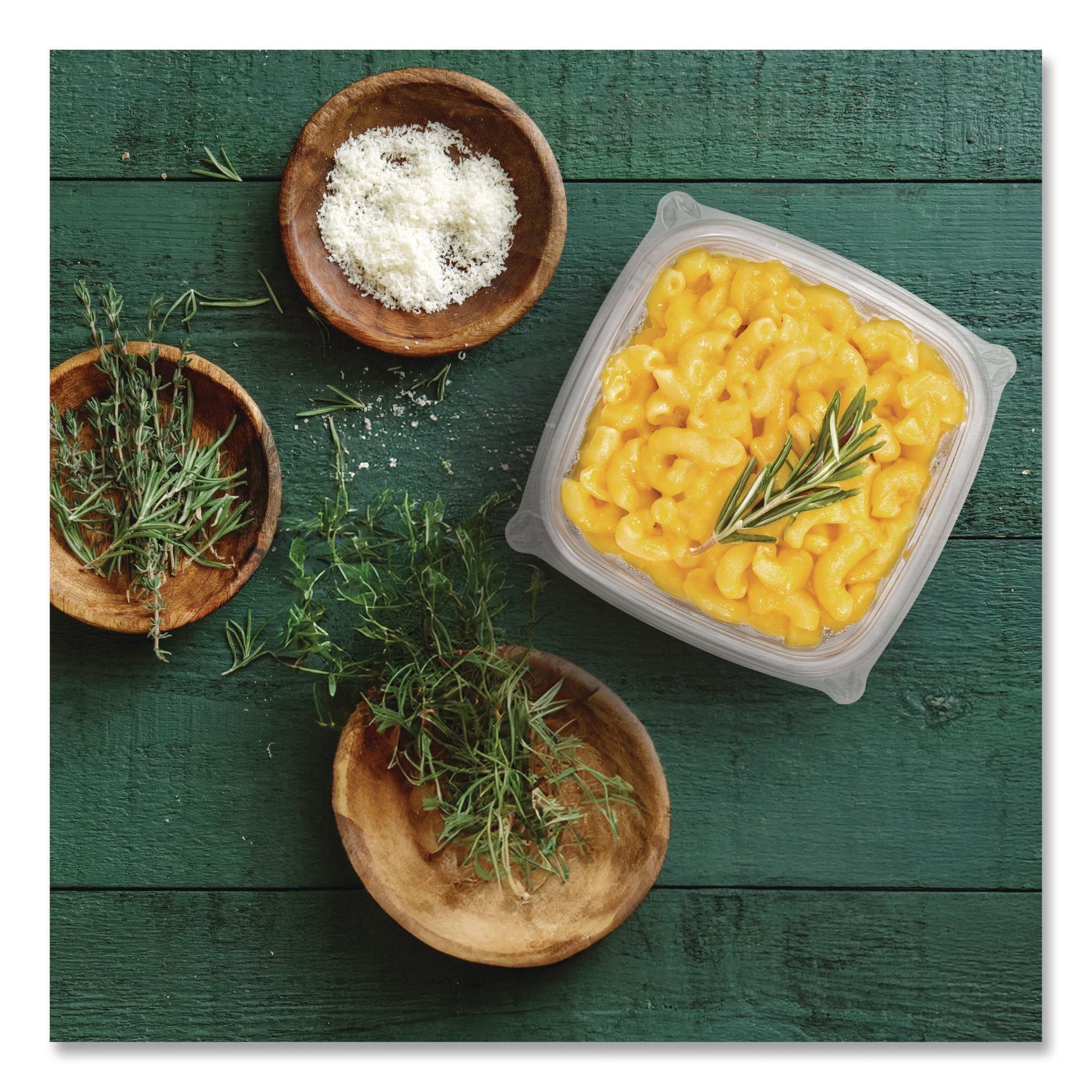 Dart® Square Plastic Bowls, 16 oz, 8.5 x 8.5 x 1.96, Clear, Plastic, 63 Bowls/Sleeve, 8 Sleeves/Carton - Bloom Skins