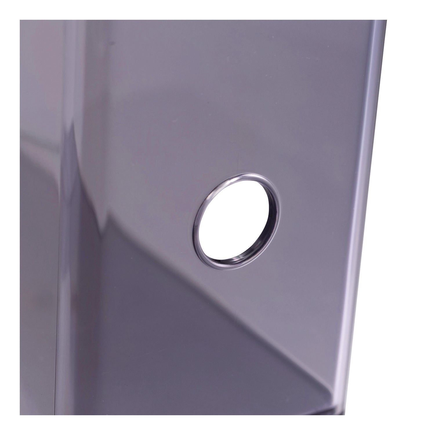 Officemate Recycled Plastic Magazine File, 4.3 x 10.3 x 12.2, Translucent Gray