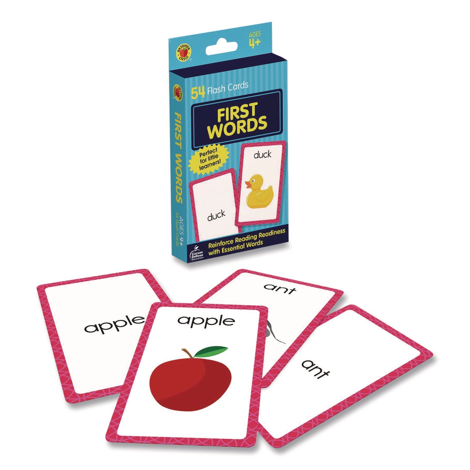 Carson-Dellosa First Words Flash Cards | 54 Cards