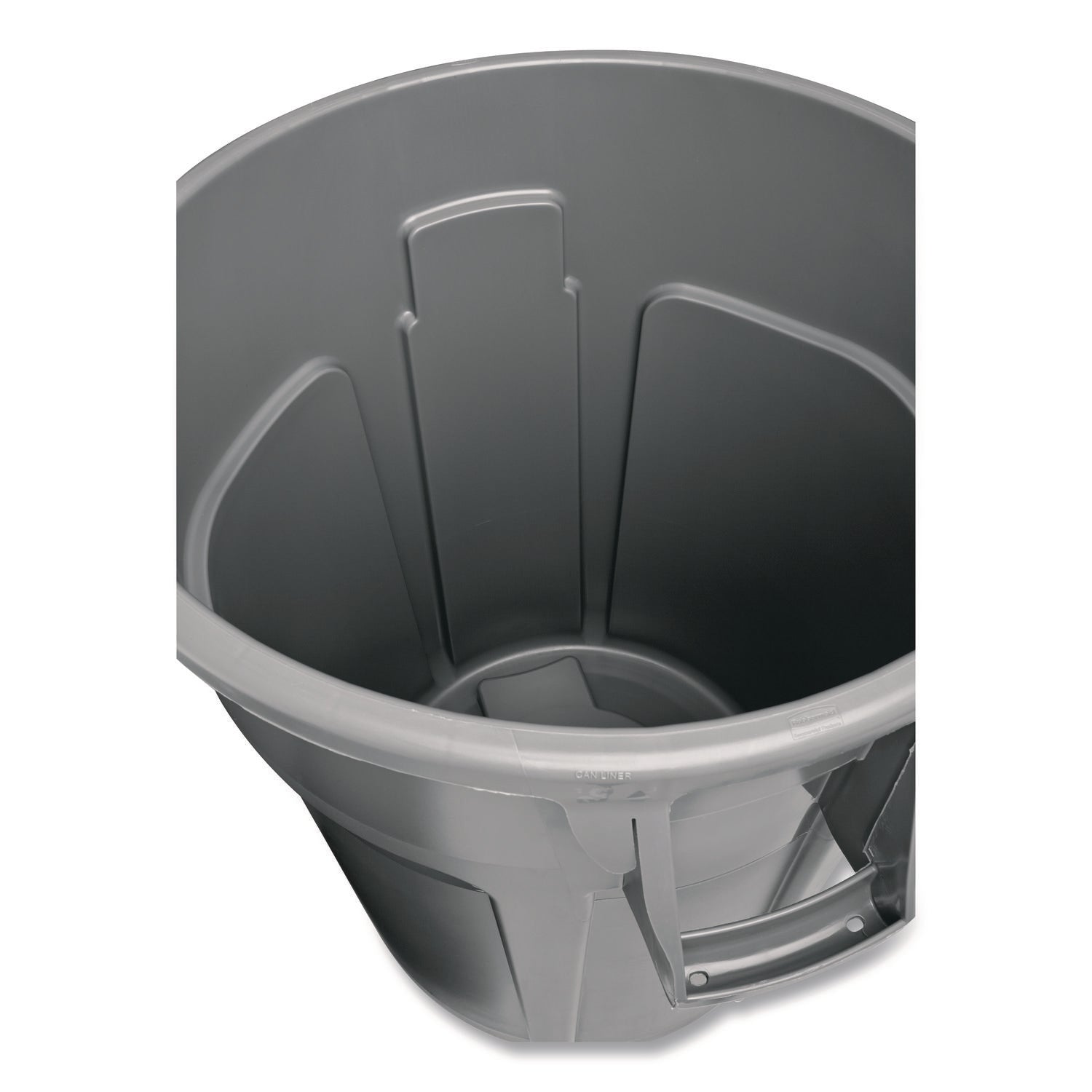 Rubbermaid® Commercial Brute Container, 44 gal, Plastic, White - Bloom Skins